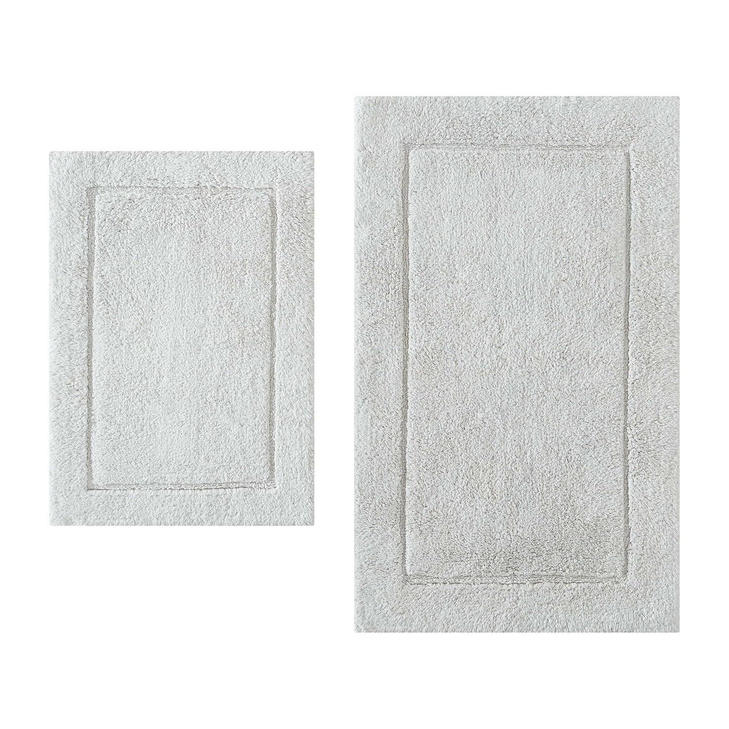 Calvin Klein Essence Solid Cotton 2 Piece Bath Rug Set