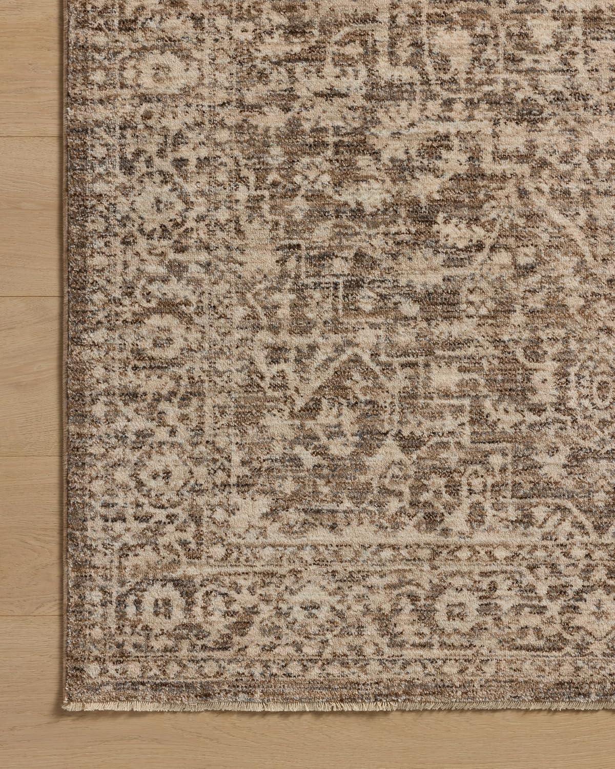 Loloi Rugs Newman Dark Taupe / Natural Area Rug