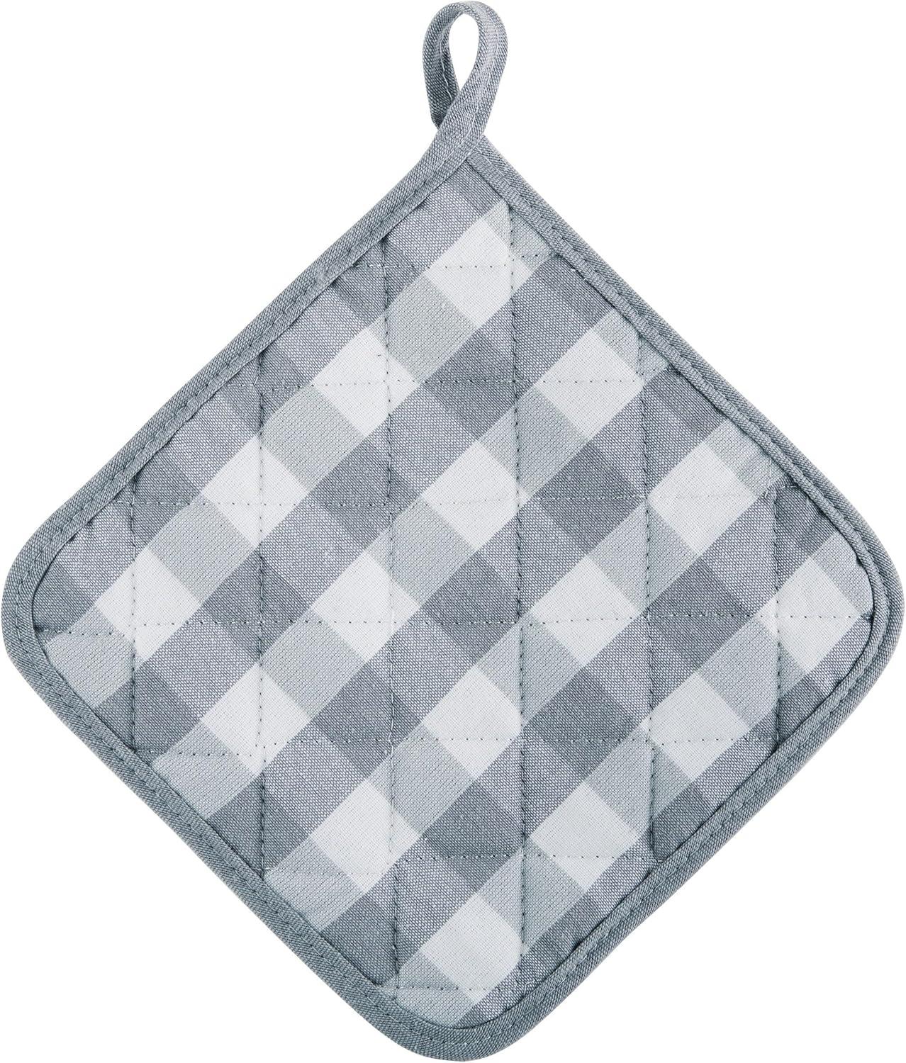 Achim Importing Co Achim Importing Co Checkered Cotton Potholder Set (Set of 2)