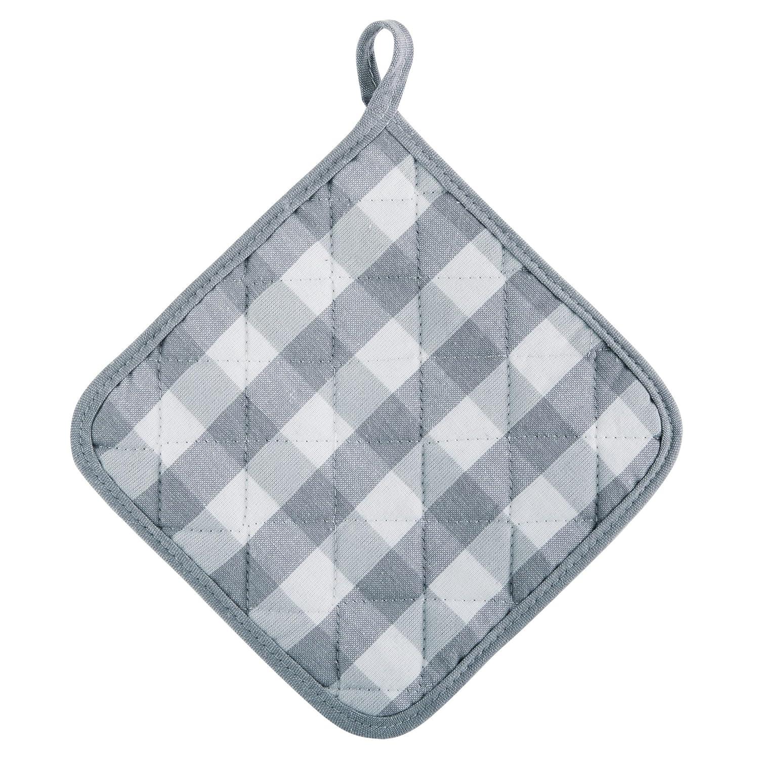 Achim Importing Co Achim Importing Co Checkered Cotton Potholder Set (Set of 2)