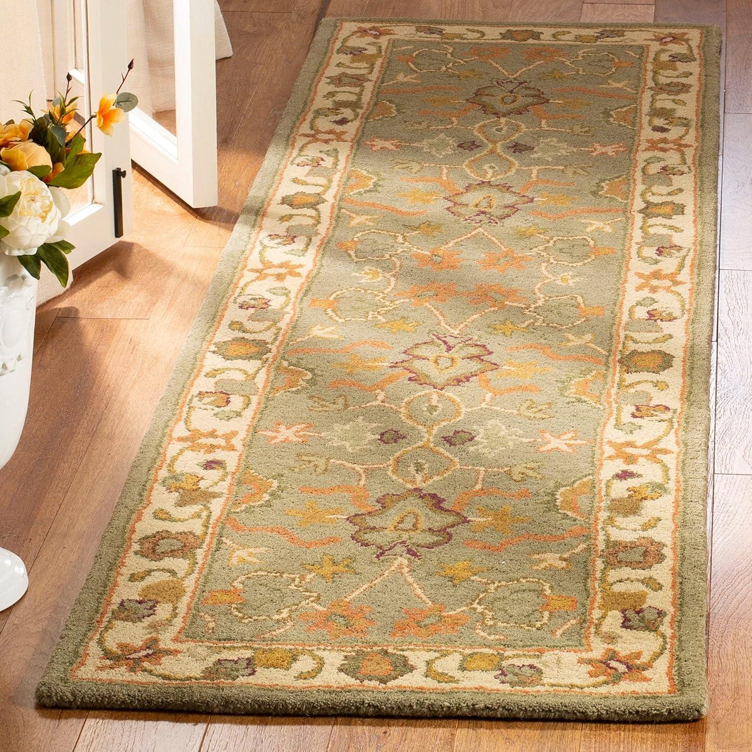 Ivory Elegance 9' x 12' Hand-Tufted Wool Area Rug