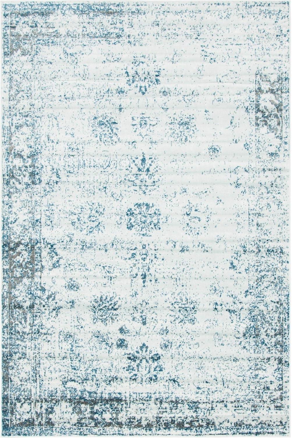 Unique Loom Sofia Casino Floral Indoor Woven Area Rug