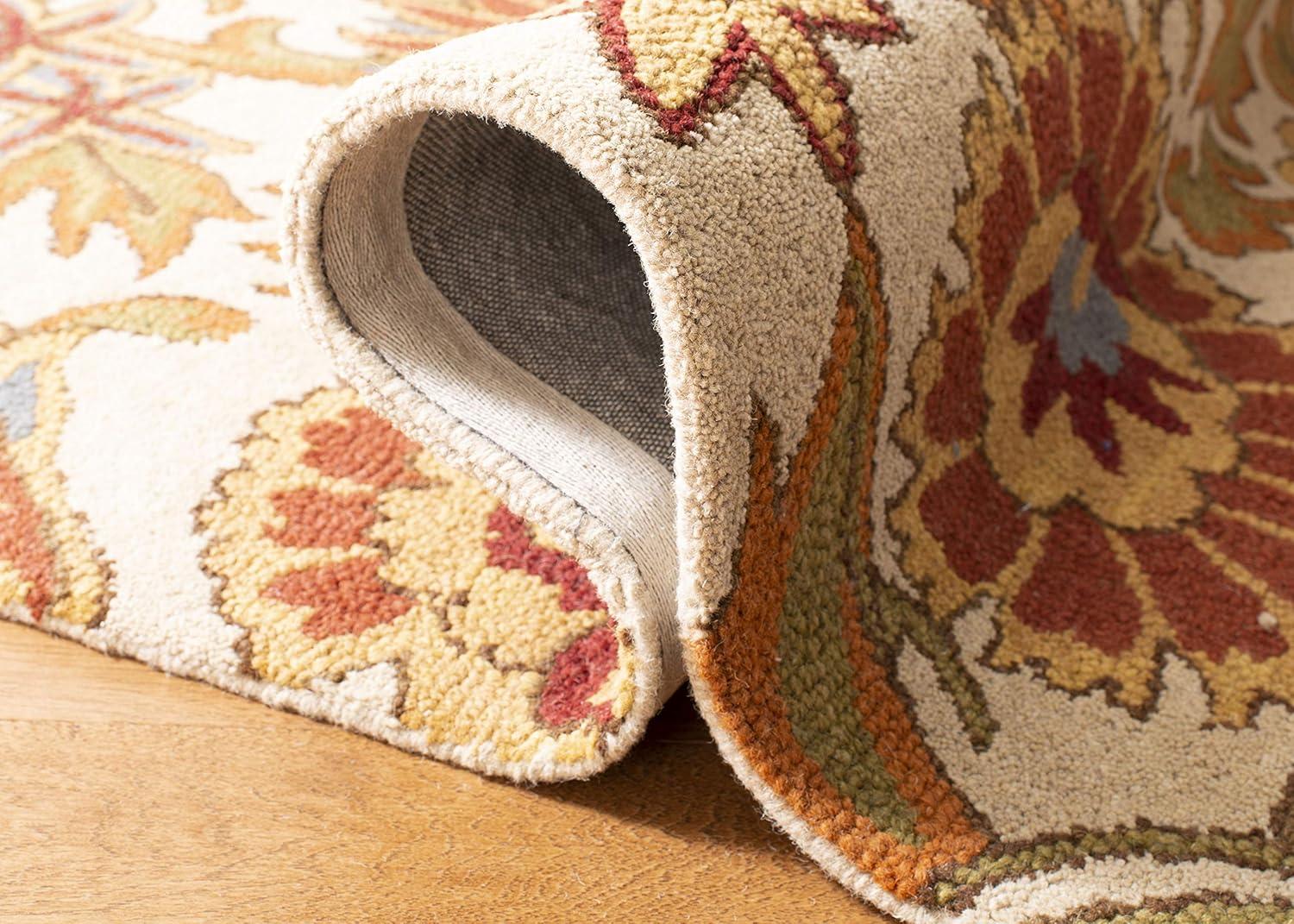 Earlee Hand Tufted Wool Floral Rug
