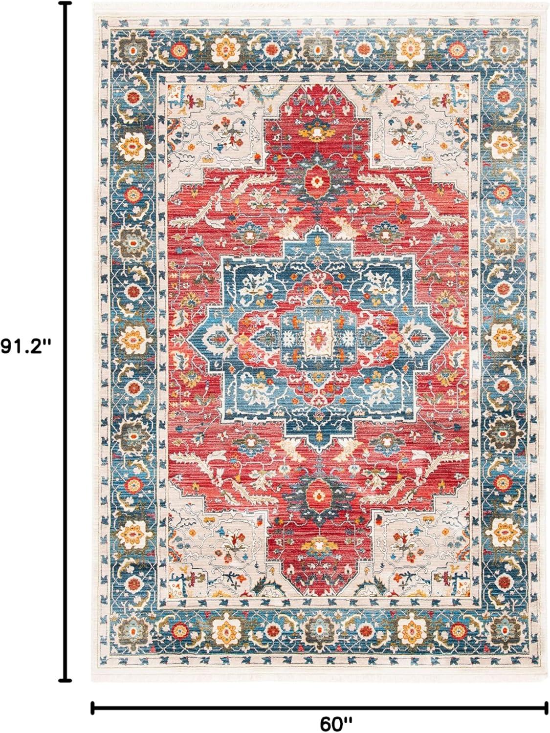 Vintage Persian VTP478 Power Loomed Area Rug  - Safavieh