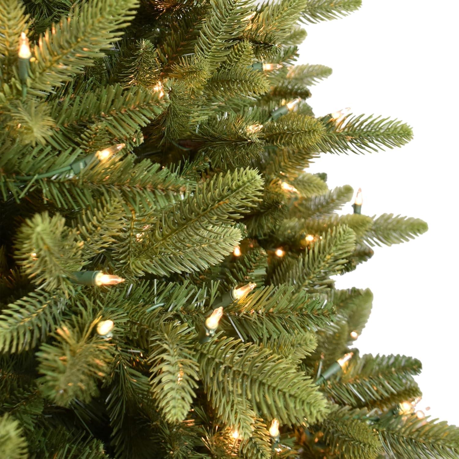 Puleo International 7.5 ft. Westford Spruce Pre-Lit Christmas Tree