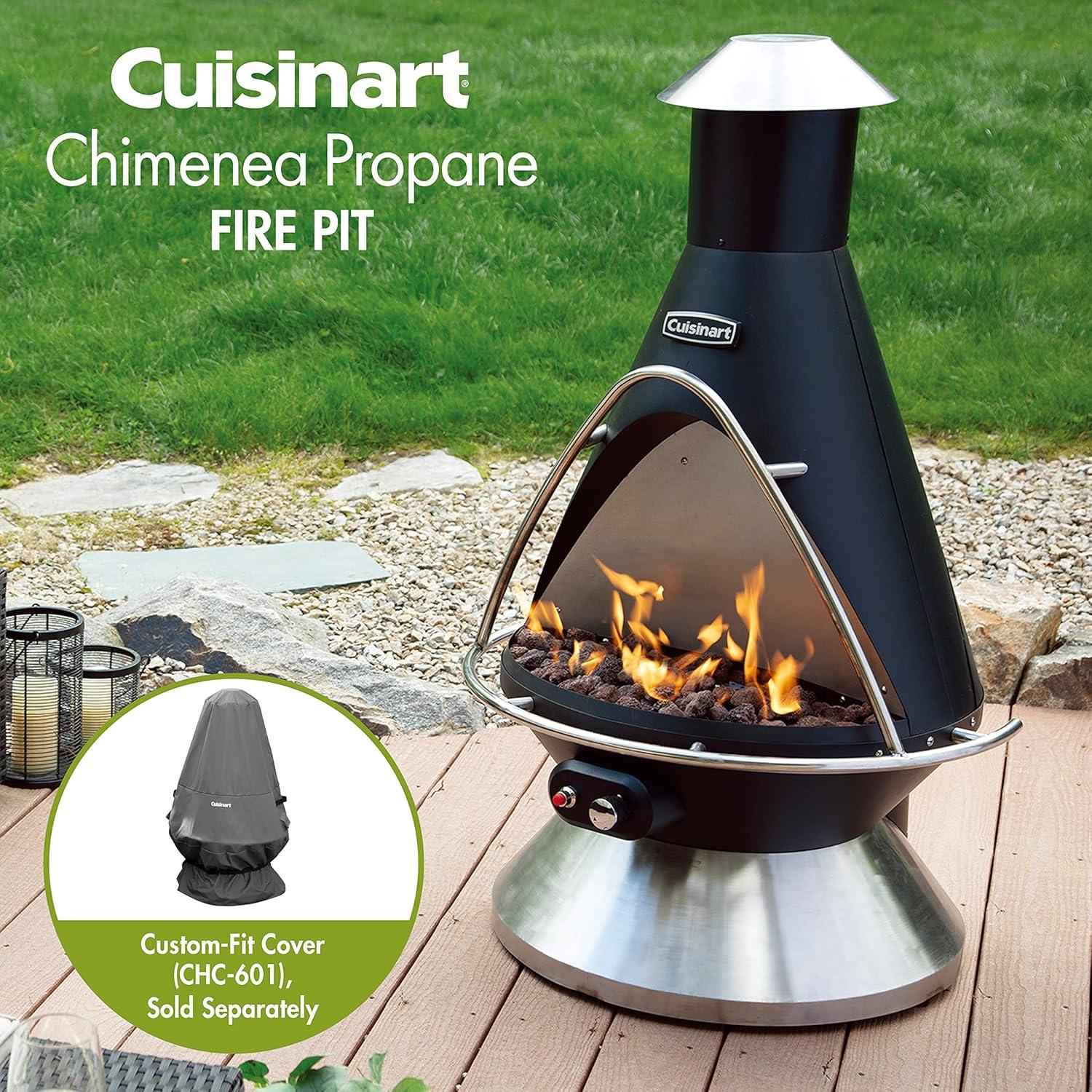 Cuisinart® Chiminea Outdoor Propane Fire Pit