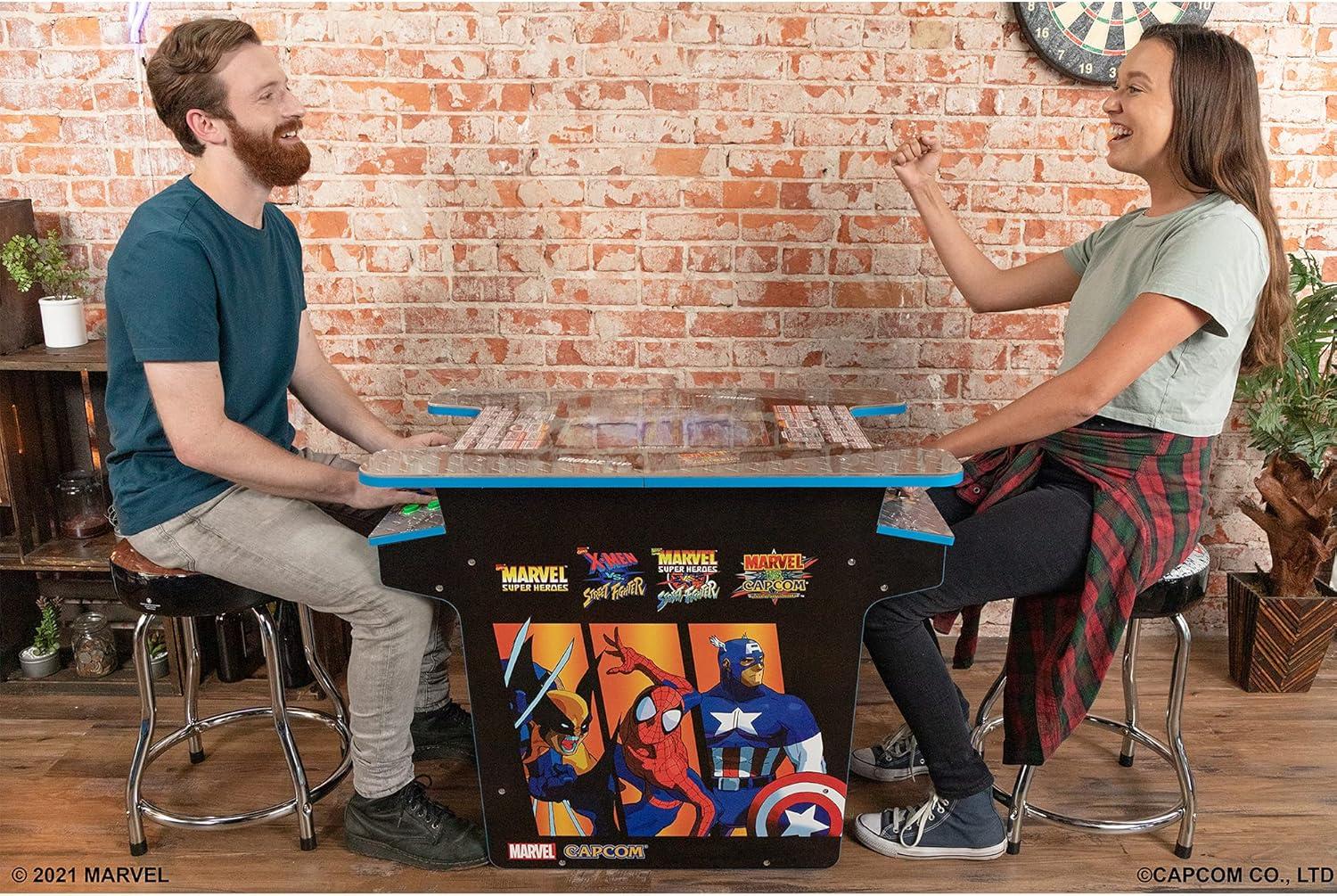 Arcade 1Up Arcade1Up Marvel vs Capcom Head to Head Gaming Table