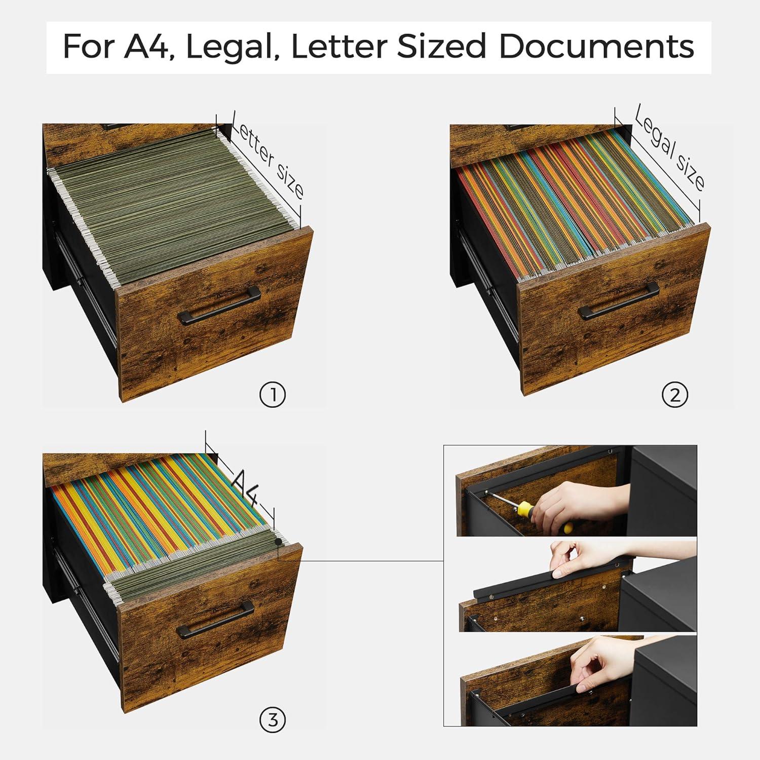 17 Stories File Cabinet, Office Filing Cabinet With Lock