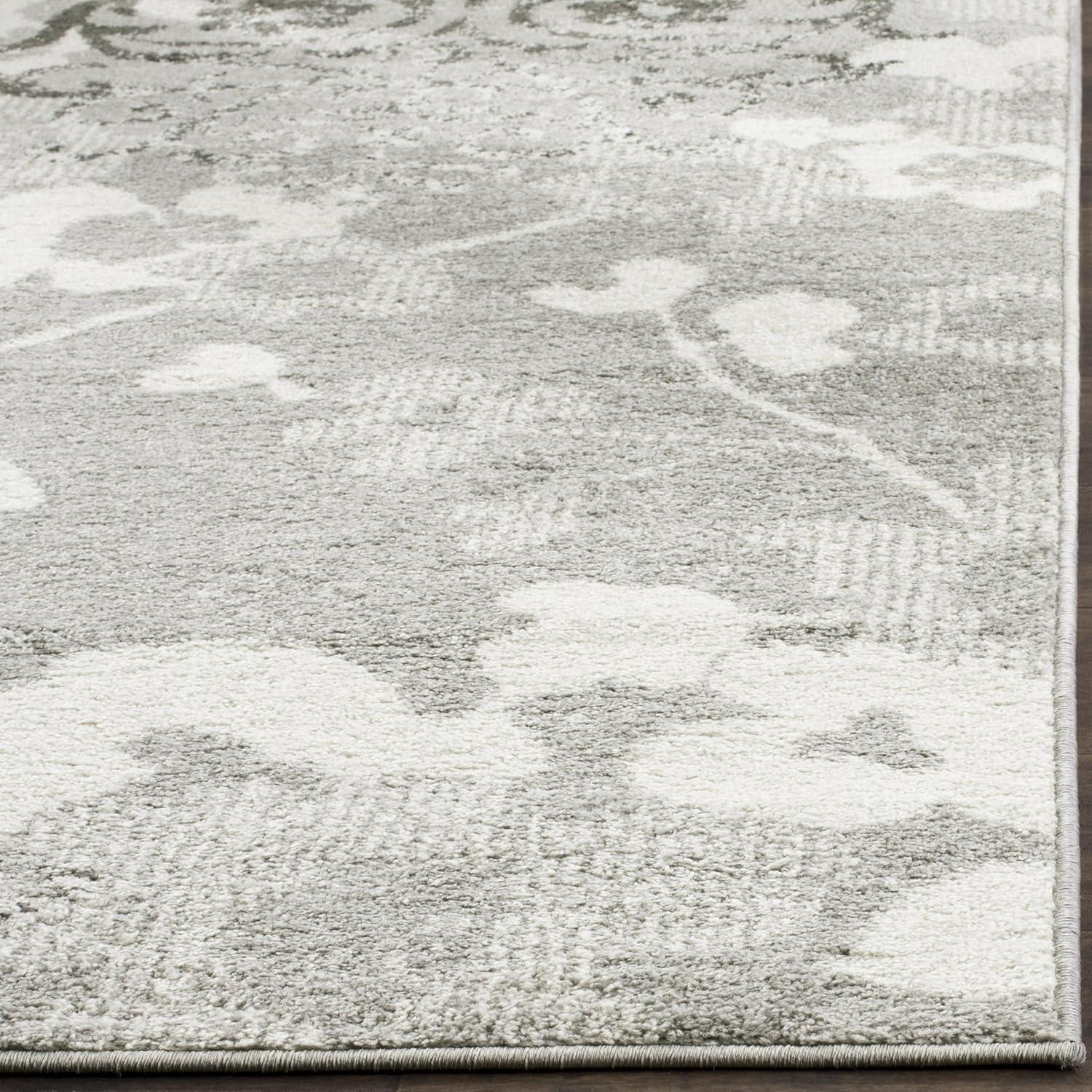 Adirondack ADR114 Machine Made Indoor Area Rug - Ivory/Dark Green - 9'x12' - Safavieh