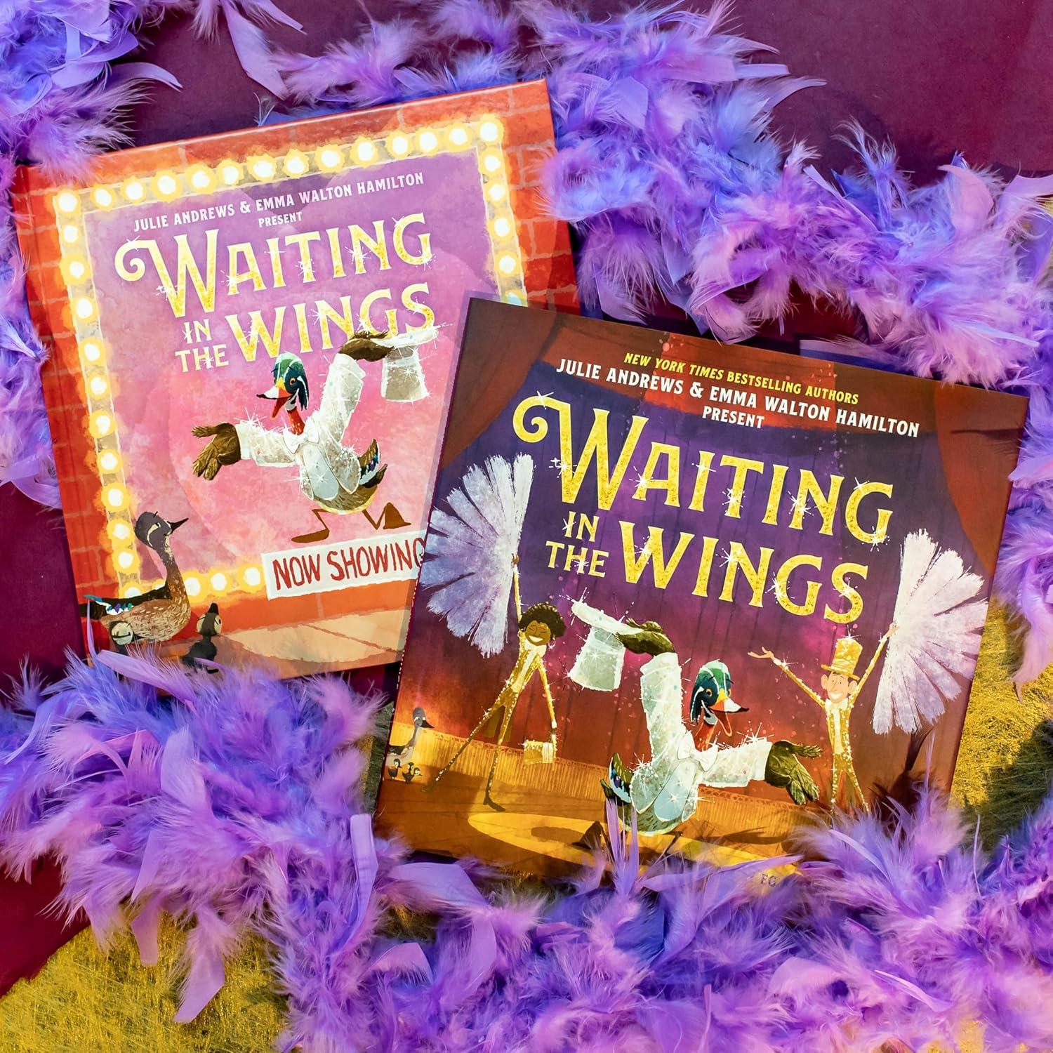 Waiting in the Wings - by  Julie Andrews & Emma Walton Hamilton (Hardcover)