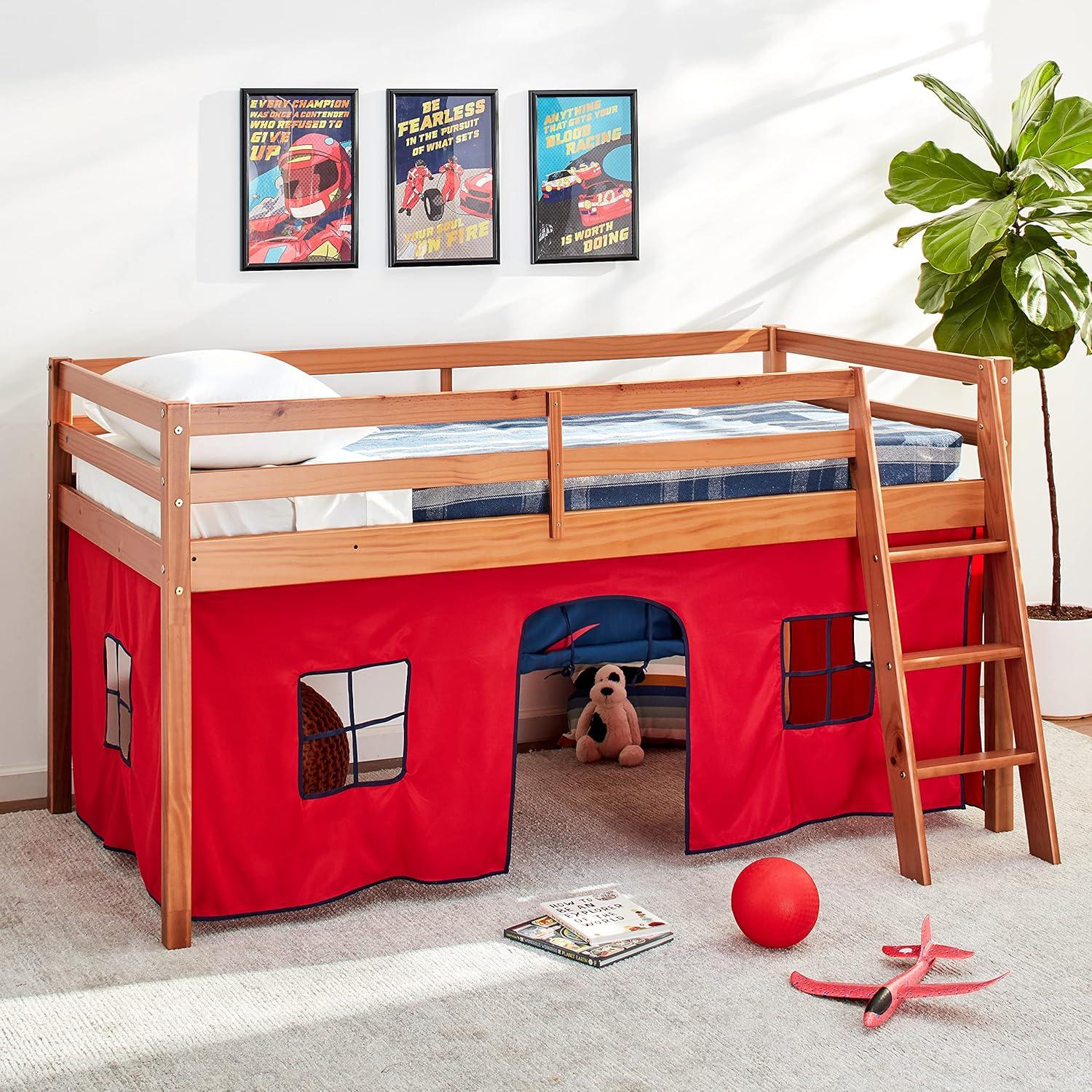 Alaterre Roxy Junior Loft - Cinnamon with Red and Blue Bottom Tent