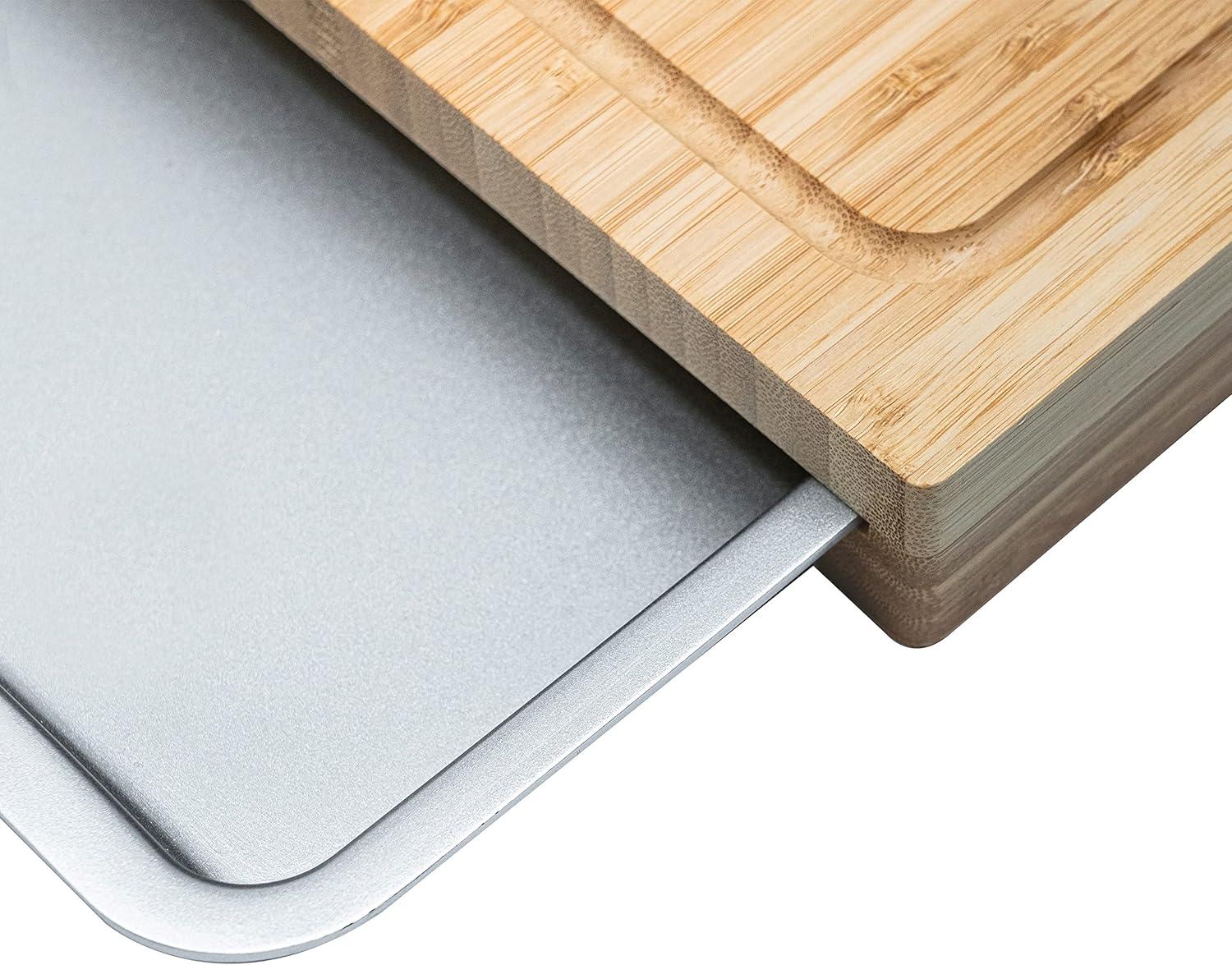 Cuisinart Bamboo Cutting Board with Hidden Tray