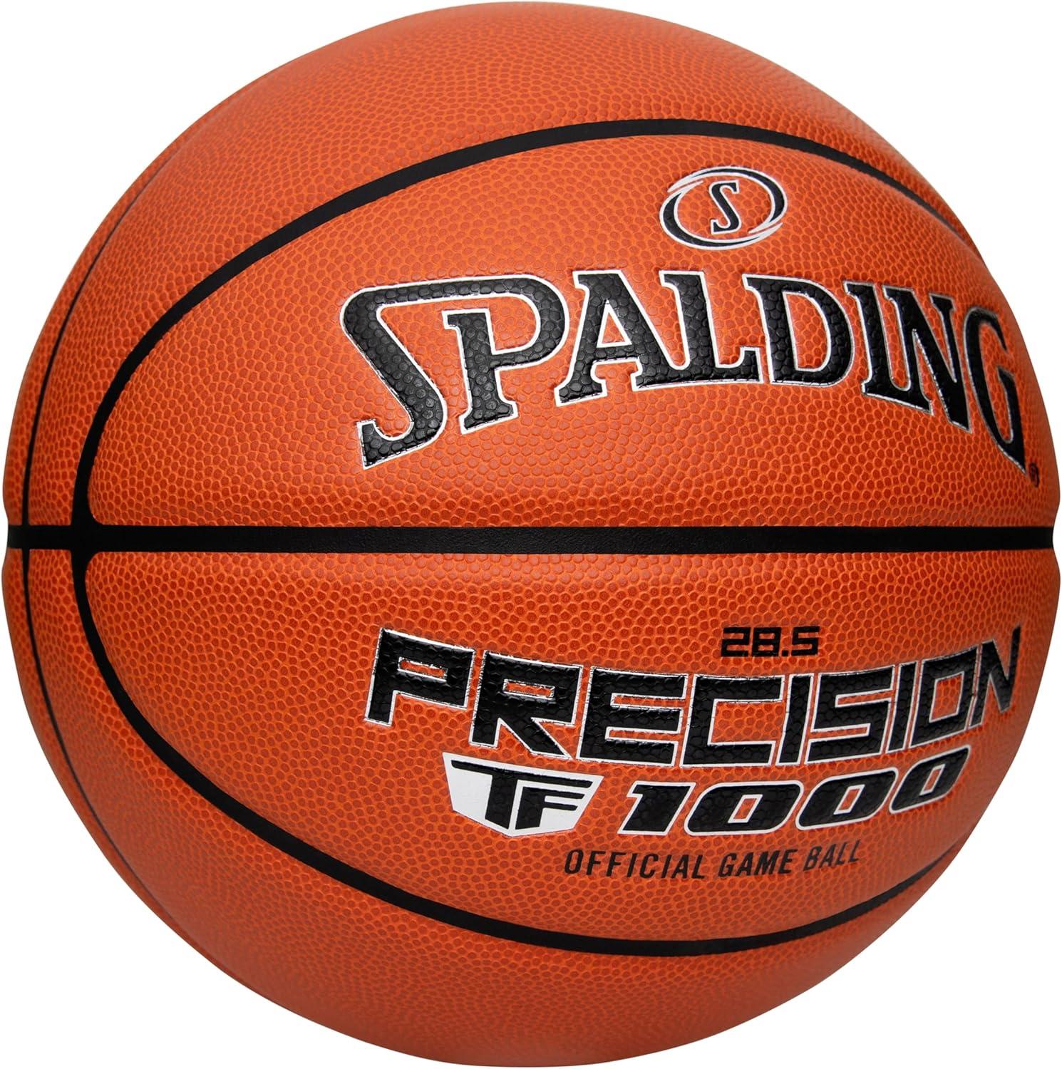 Spalding Precision TF-1000 Indoor Game Basketball - 28.5" - Orange