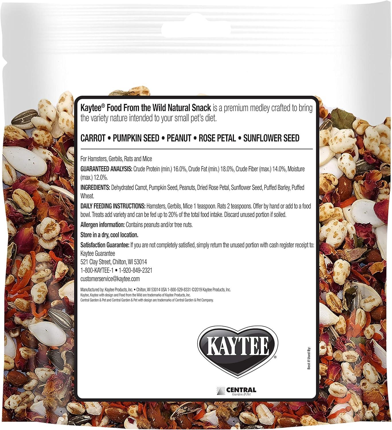 Kaytee Food From the Wild Natural Snack