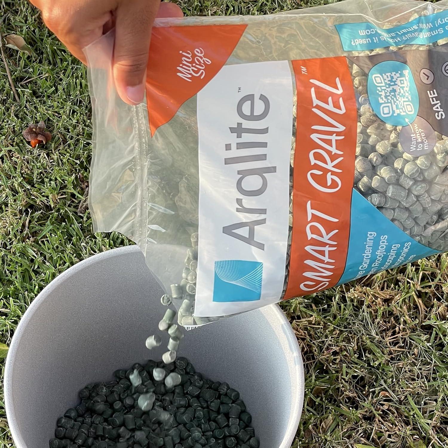 Eco-Friendly Mini Size Green Recycled Plant Drainage Gravel
