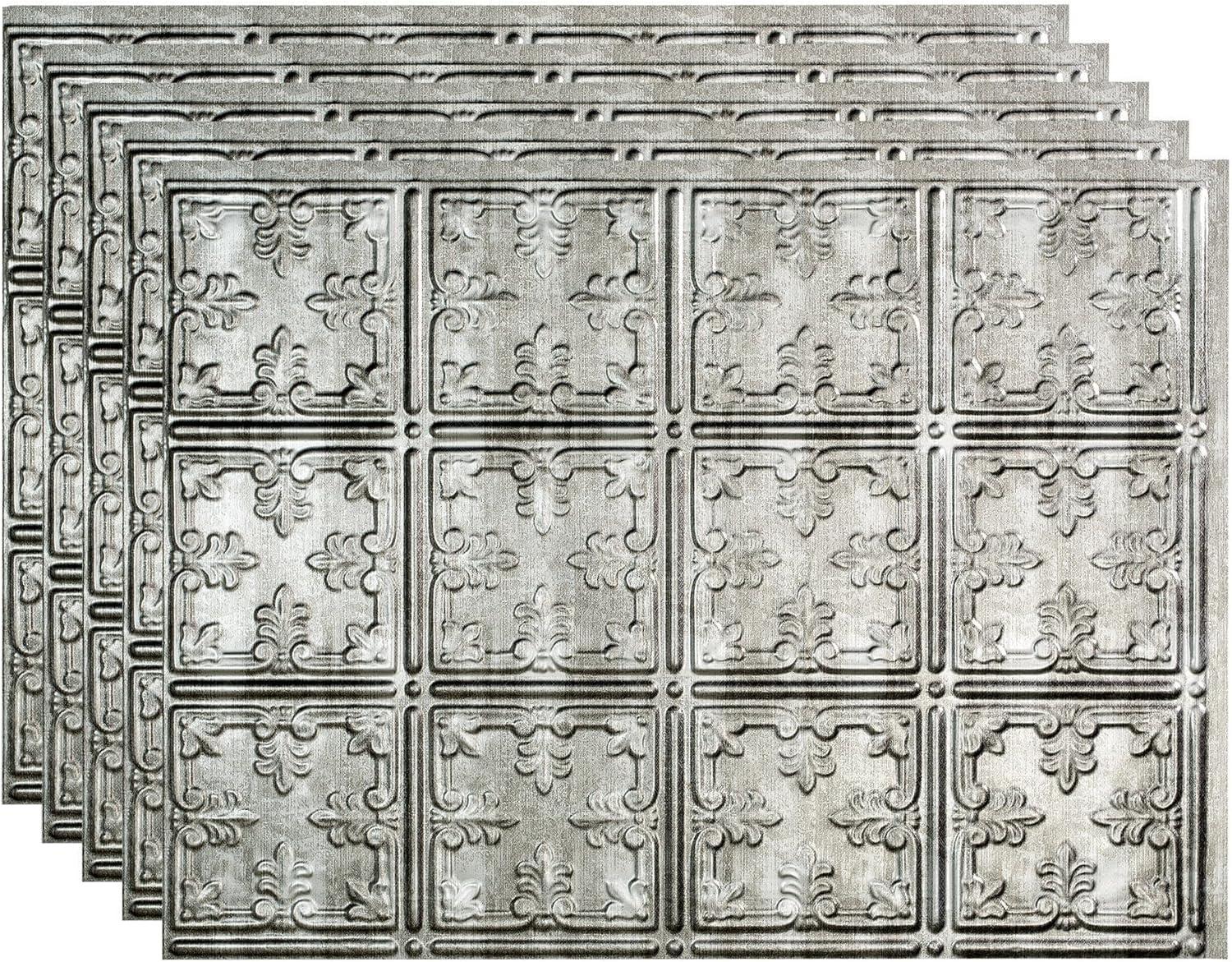 FASÄDE Traditional Style/Pattern 10 Decorative Vinyl 18in x 24in Backsplash Panel