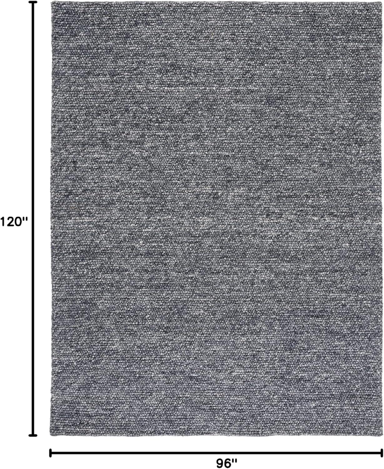 Natura NAT620 Hand Woven Area Rug - Dark Grey - 8'x10' - Safavieh.