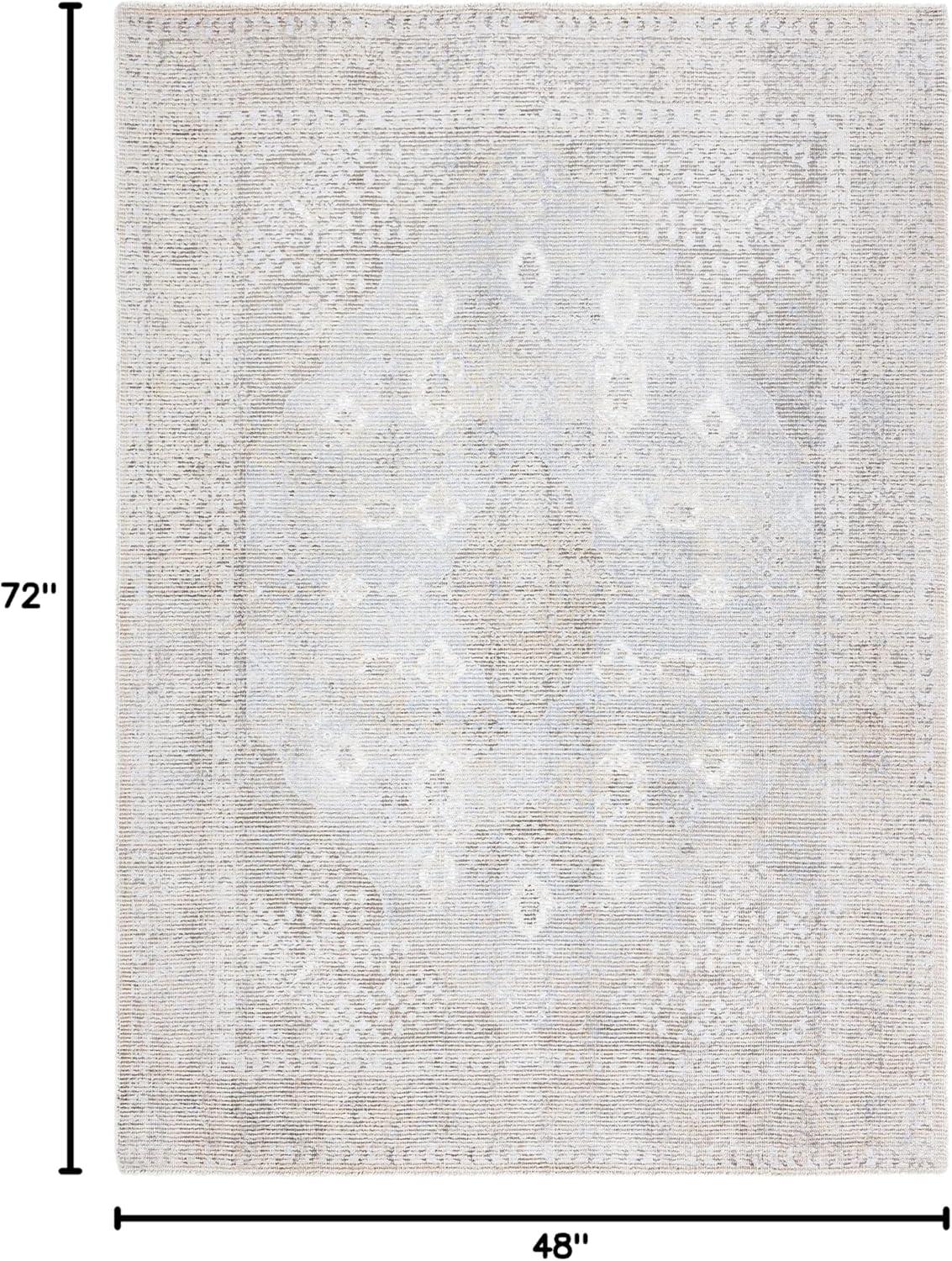 Oakland Hand Loomed 50% Wool, 50% Viscose Oriental Rug