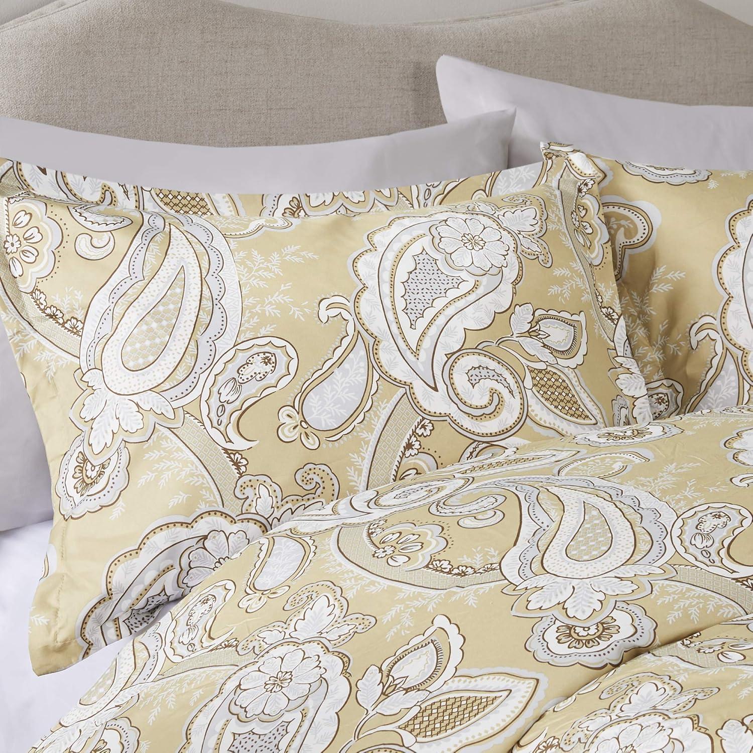 Madison Park Essentials Gracelyn Paisley Print Comforter Set with Sheets