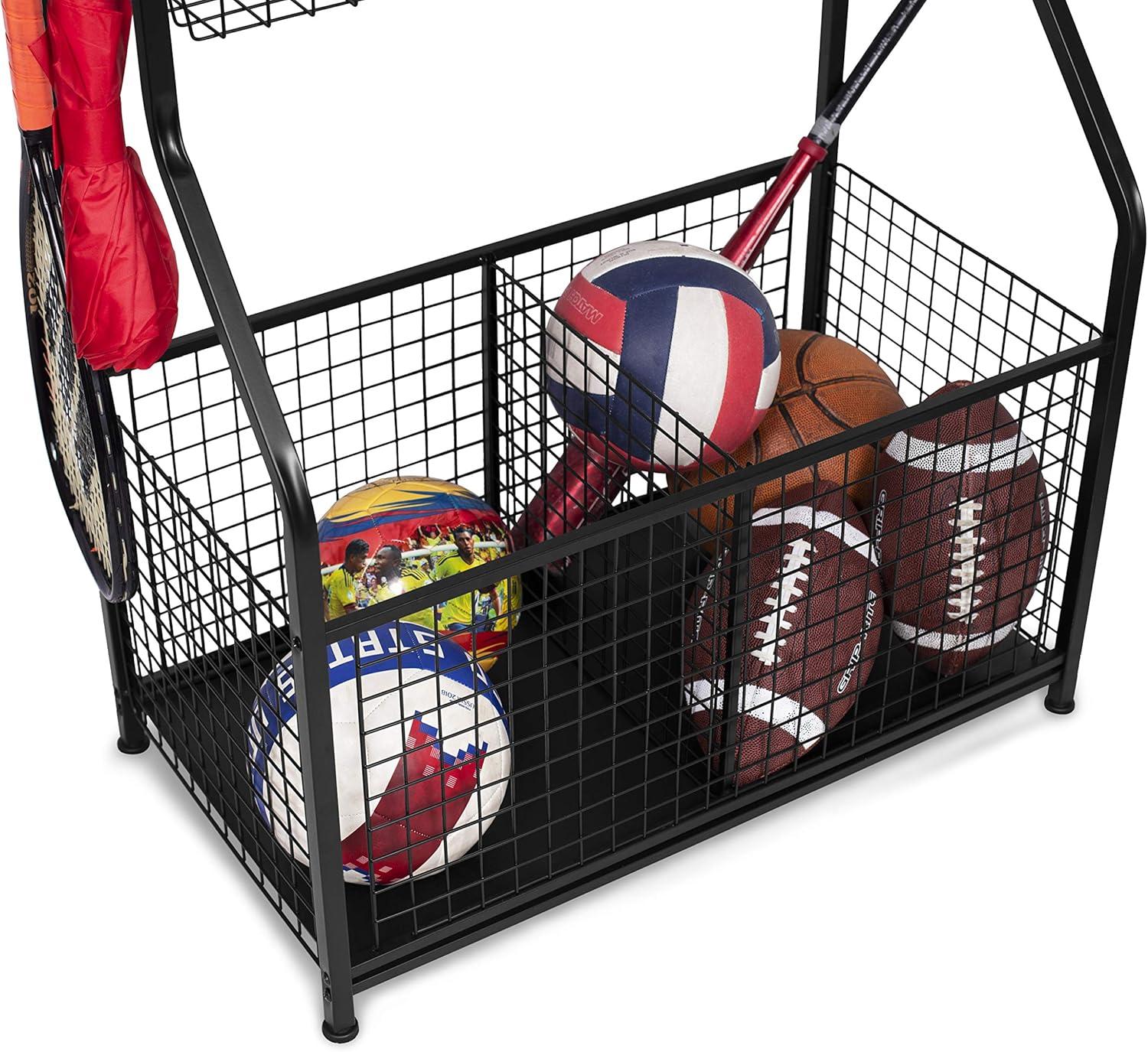 BirdRock Home 11439 Metal Freestanding Multi-Use Sports Rack
