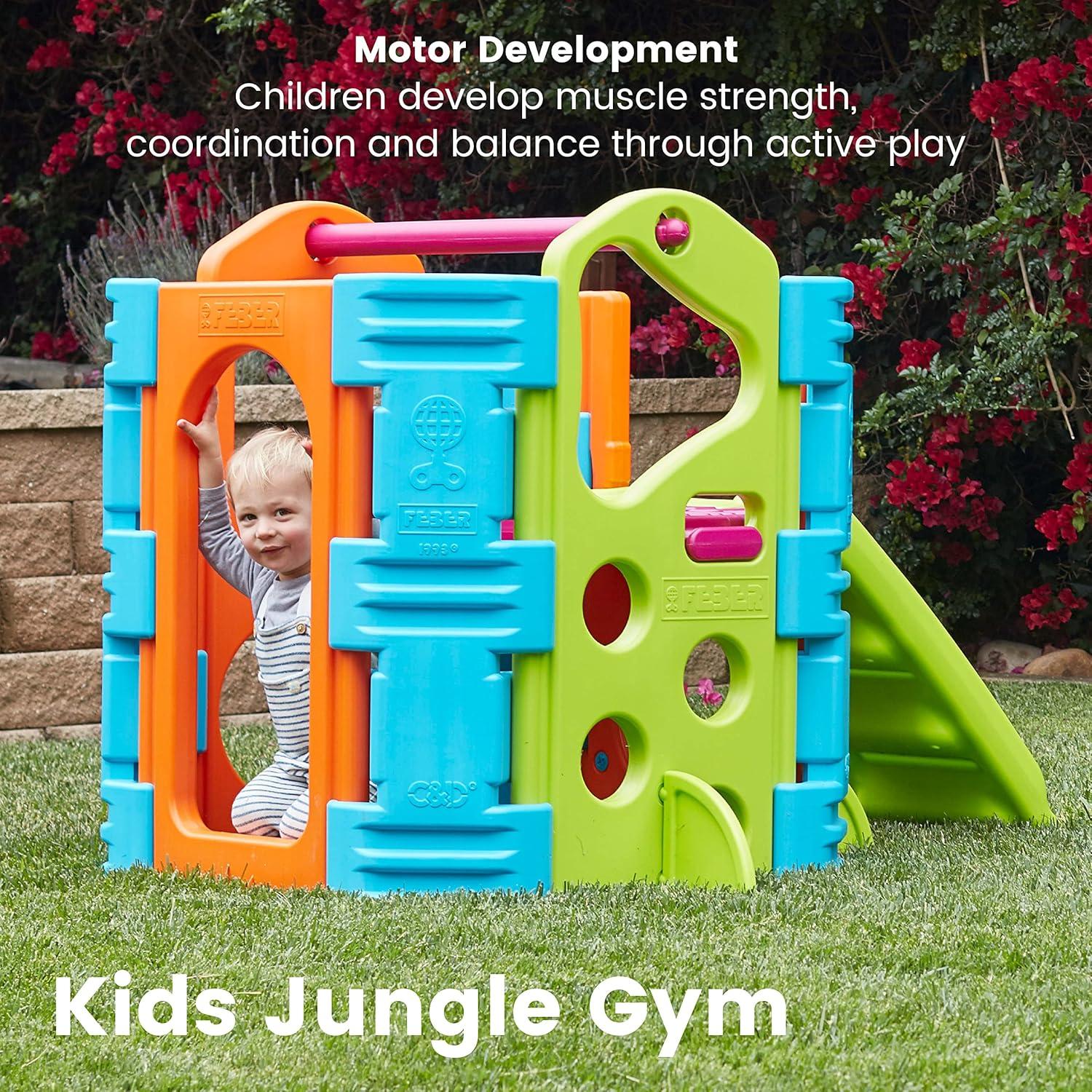 ECR4Kids ECR4Kids Activity Park Indoor and Outdoor Playset, Play Structure, Vibrant
