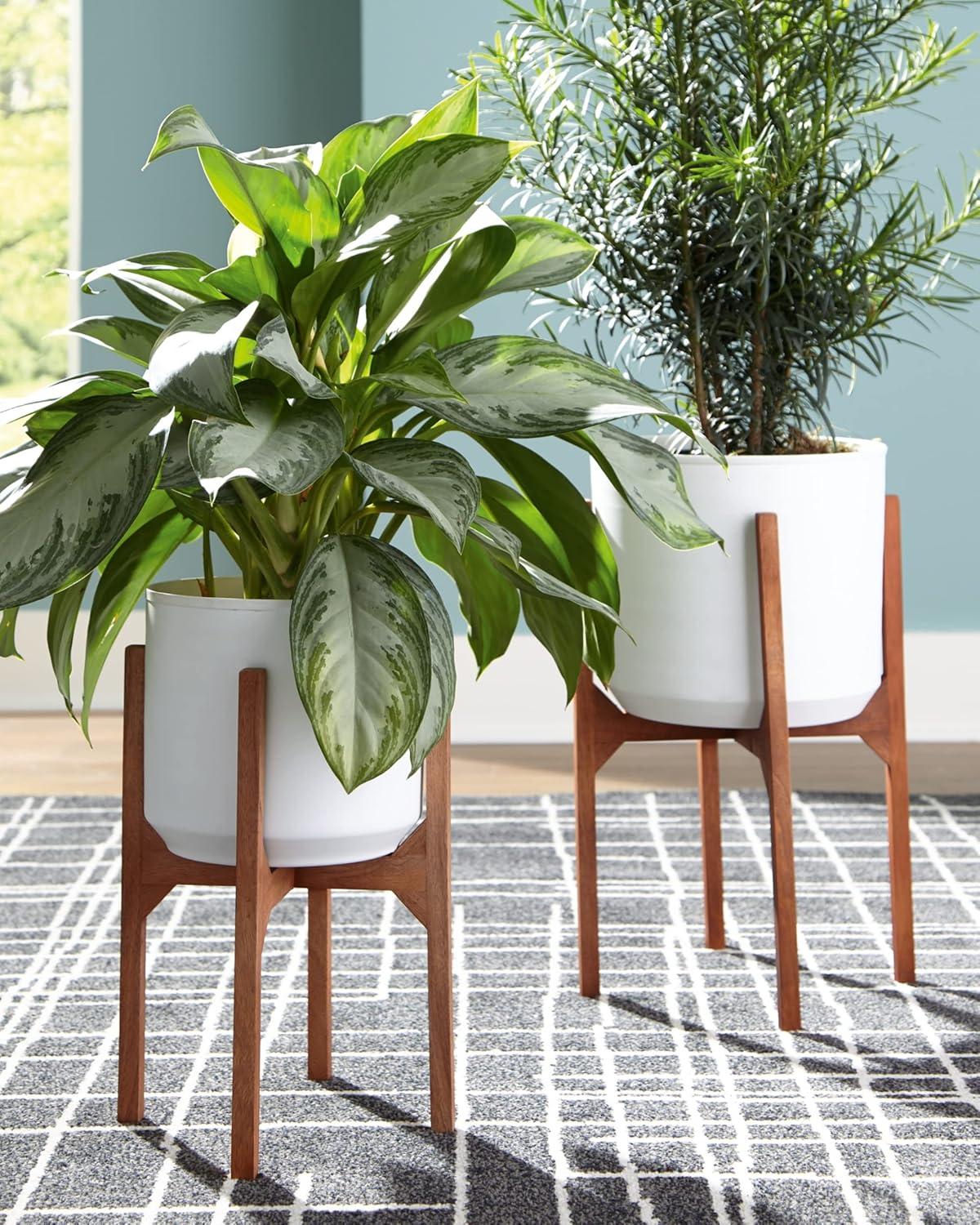 Abinayan Metal Pot Planter