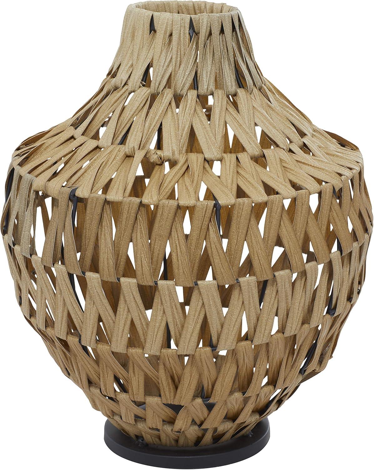 Grayson Lane Brown Plastic Farmhouse Vase