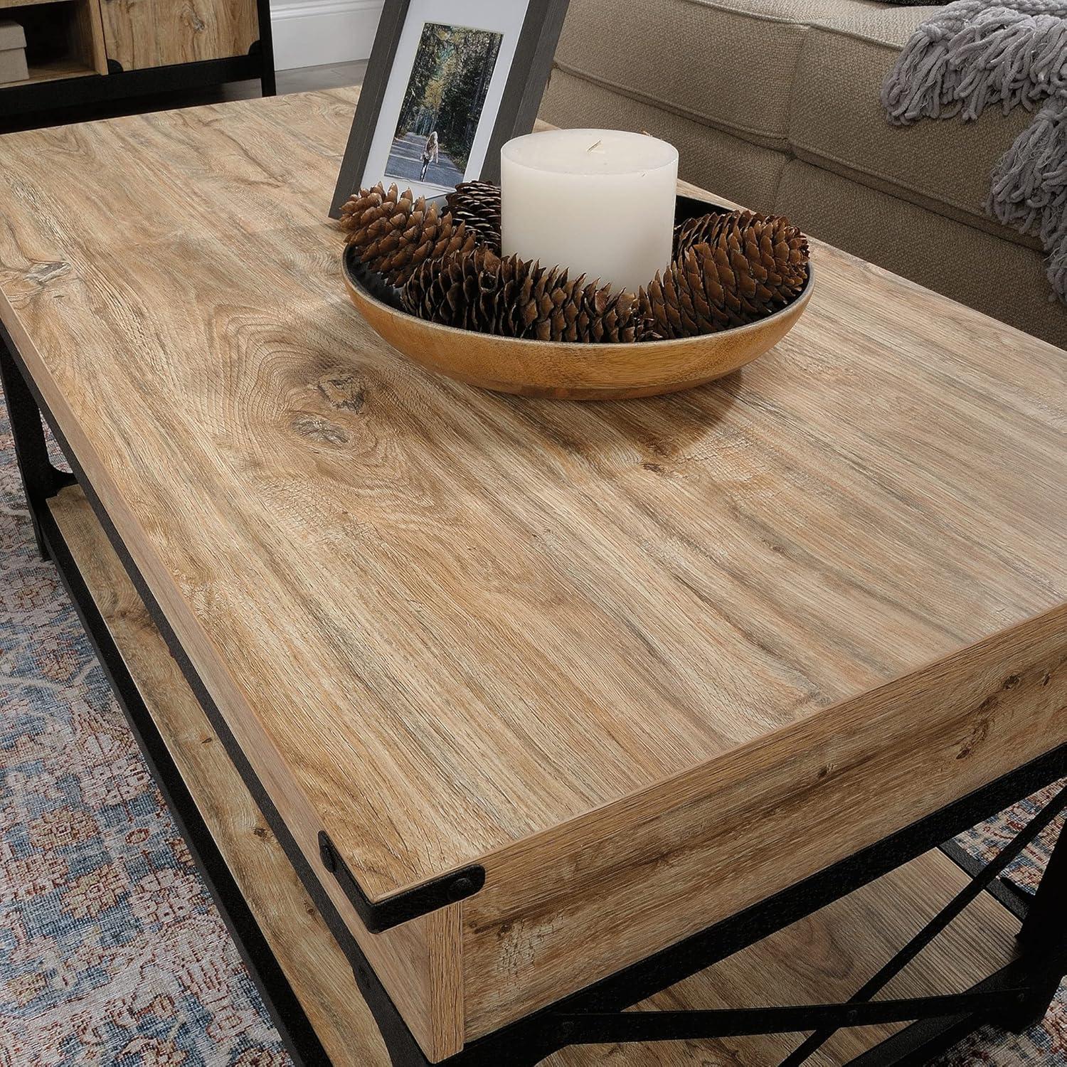 Milled Mesquite Lift-Top Coffee Table with Storage