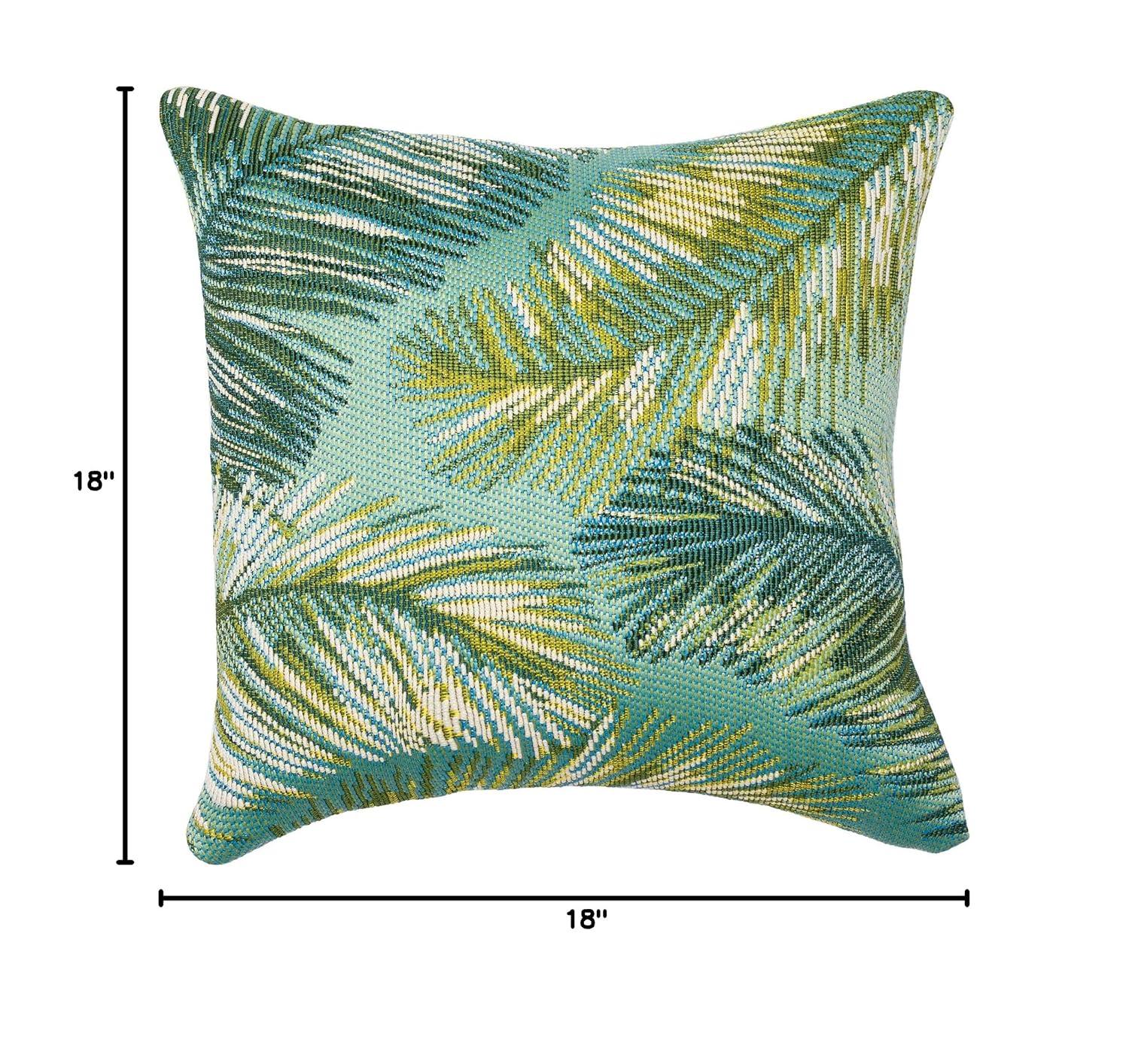 Liora Manne Marina Floral Indoor/Outdoor Throw Pillow