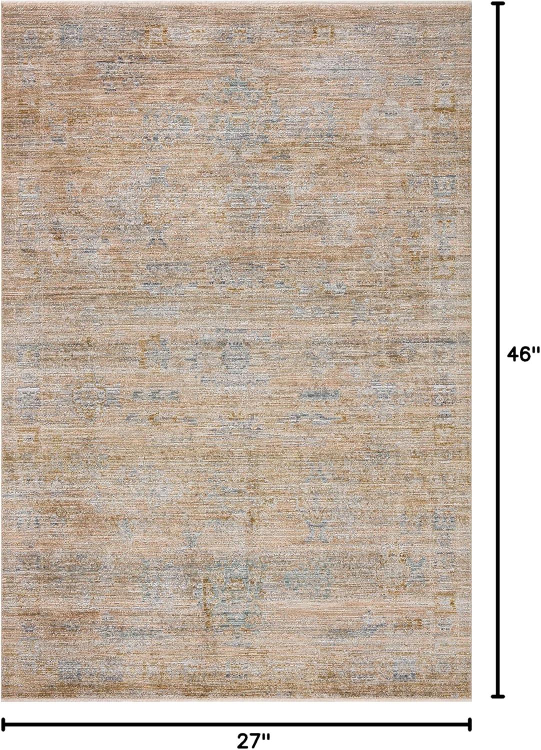 Jean Stoffer x Loloi Katherine Copper / Steel Area Rug