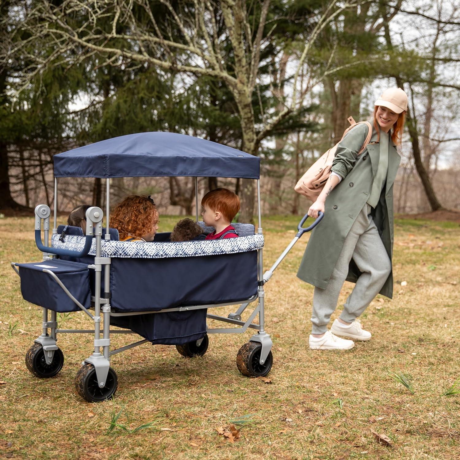 Safety 1st Summit Quad Stroller Wagon - Navy Ink