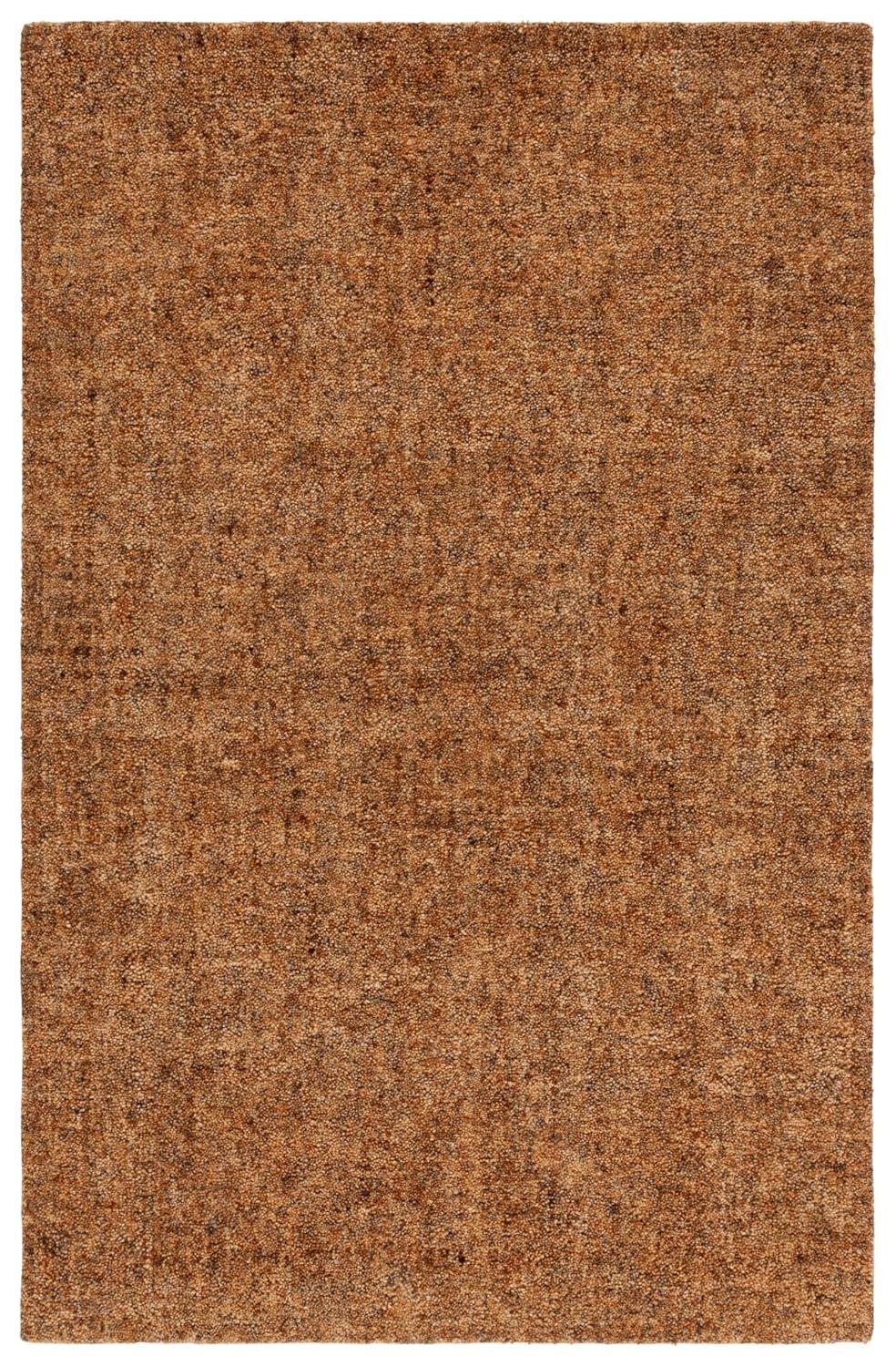 SAFAVIEH Gabbeh Verity Abstract Area Rug, Gold/Brown, 6' x 6' Square