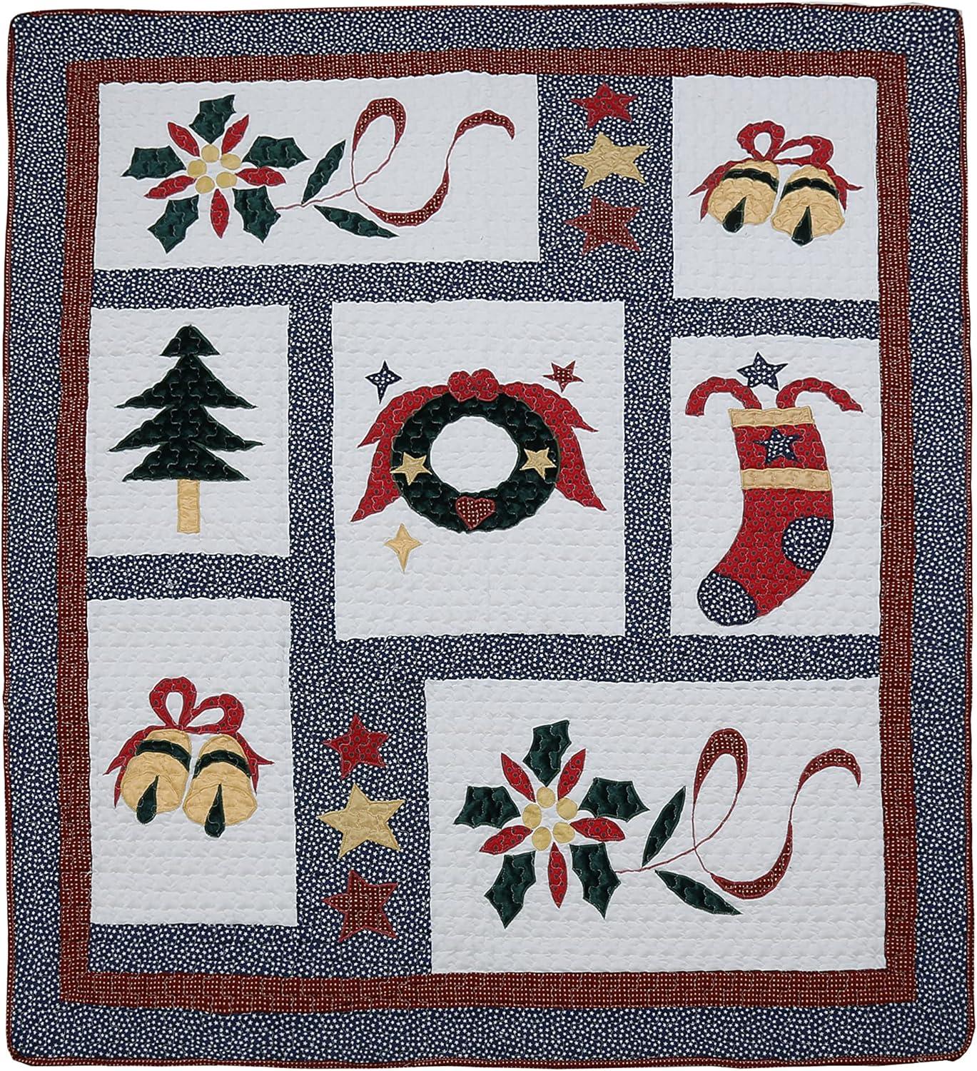 Embroidered Throw Blanket