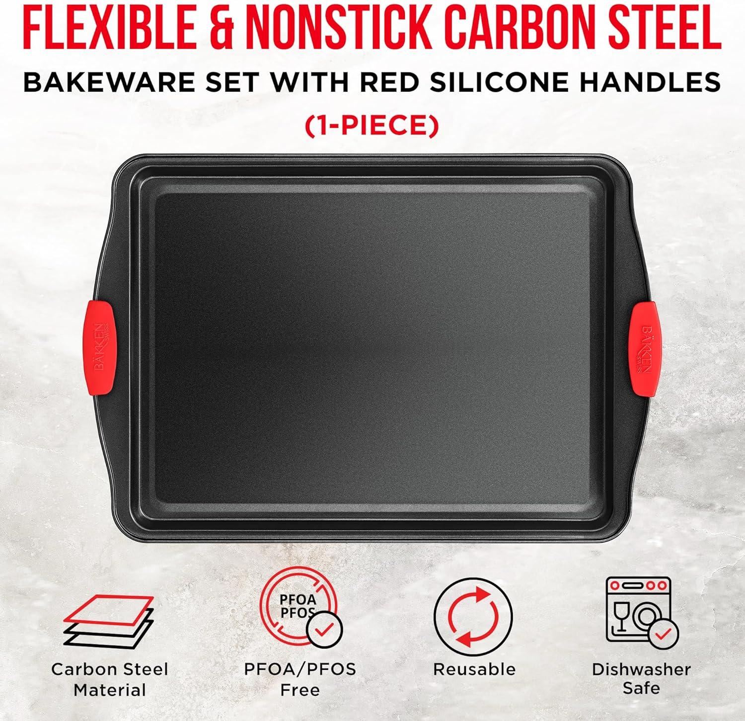 Bakken- Swiss Nonstick Cookie Sheet Pan Carbon Steel Oven Tray