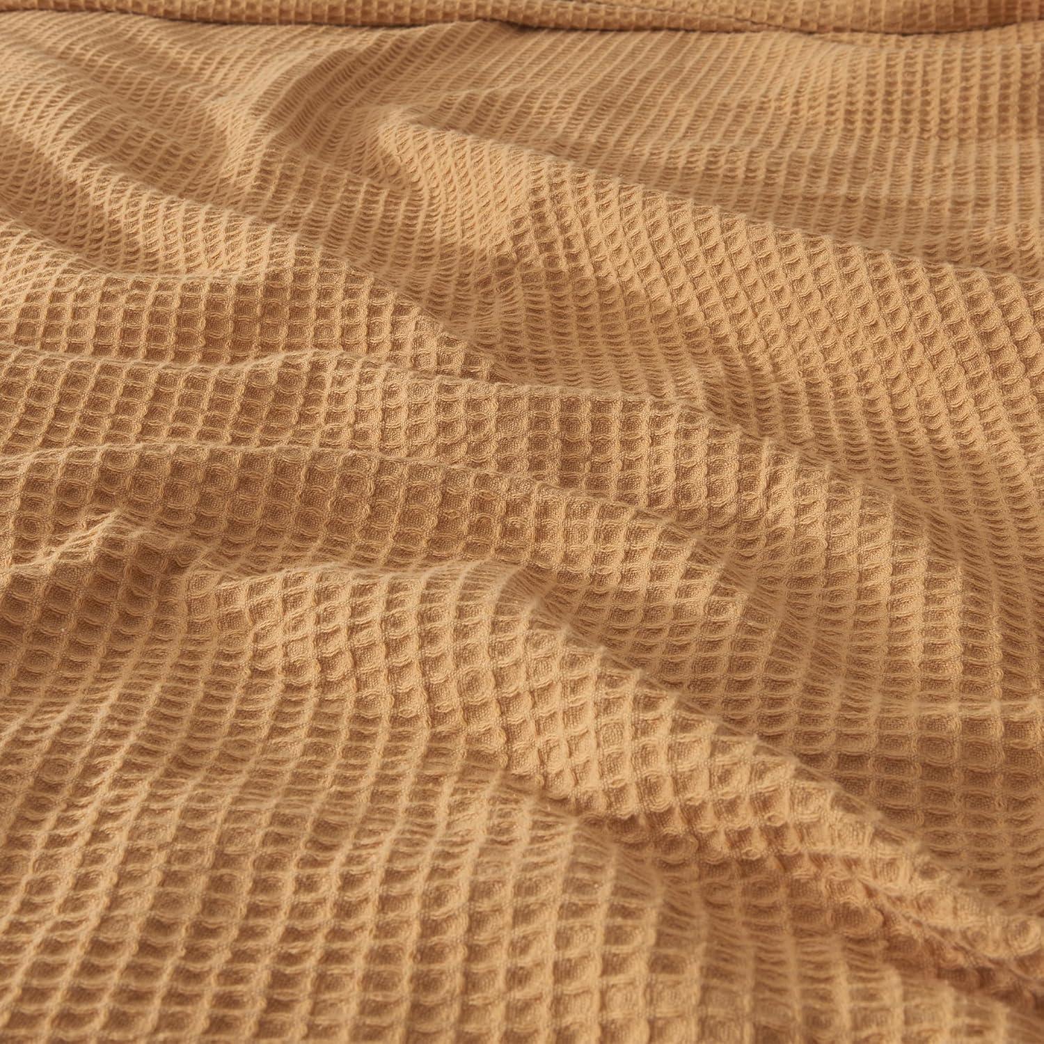 100% Cotton Waffle Weave Blanket