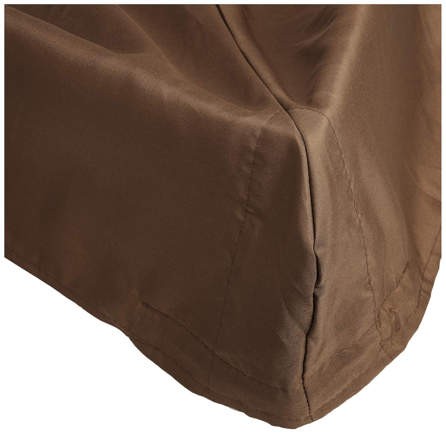 BenefitUSA Brown Double Tier Replacement 10'X10'Gazebo Canopy top Patio Pavilion Cover Sunshade plyester