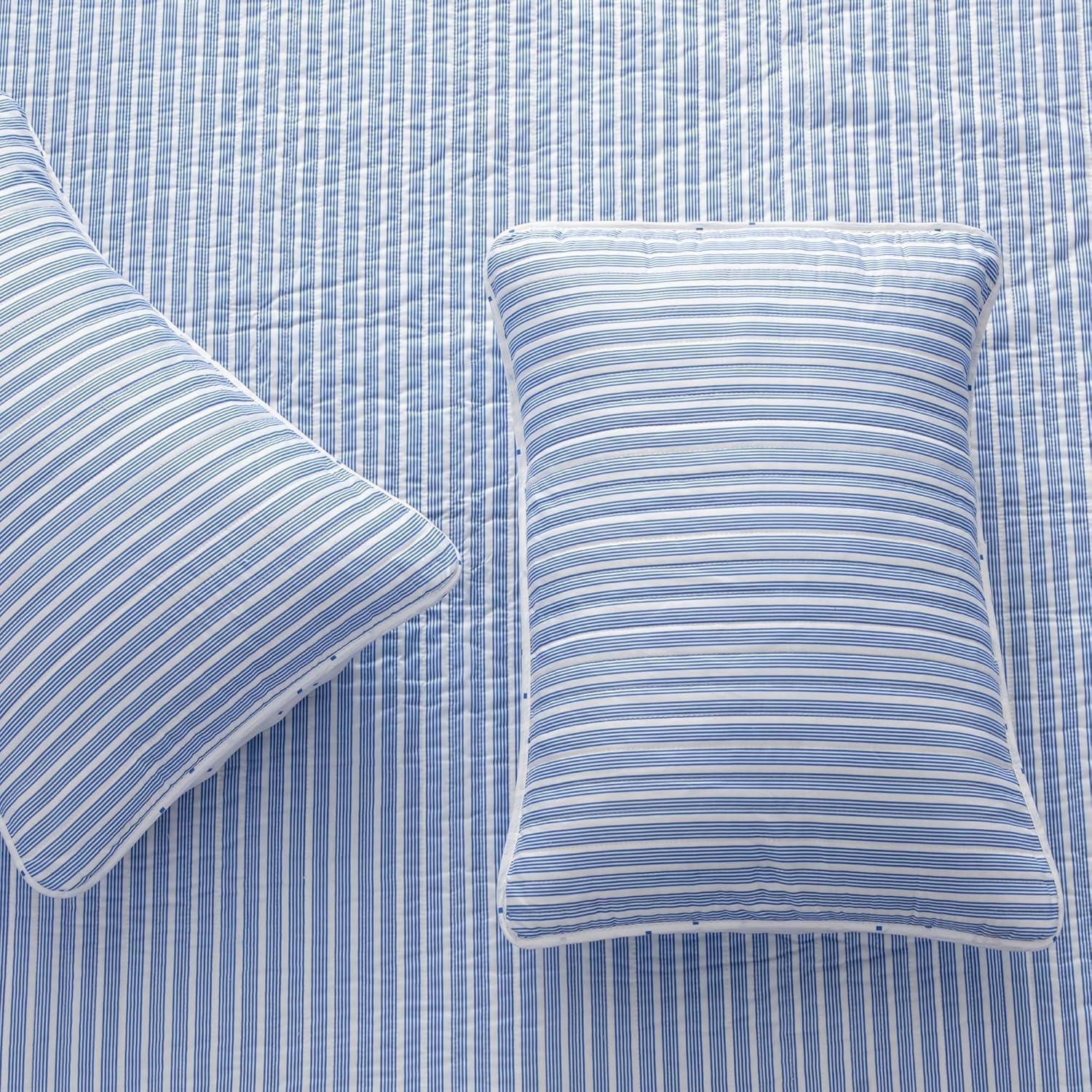 Great Bay Home Everette Ombre Striped 3-Piece Reversible Quilt Set