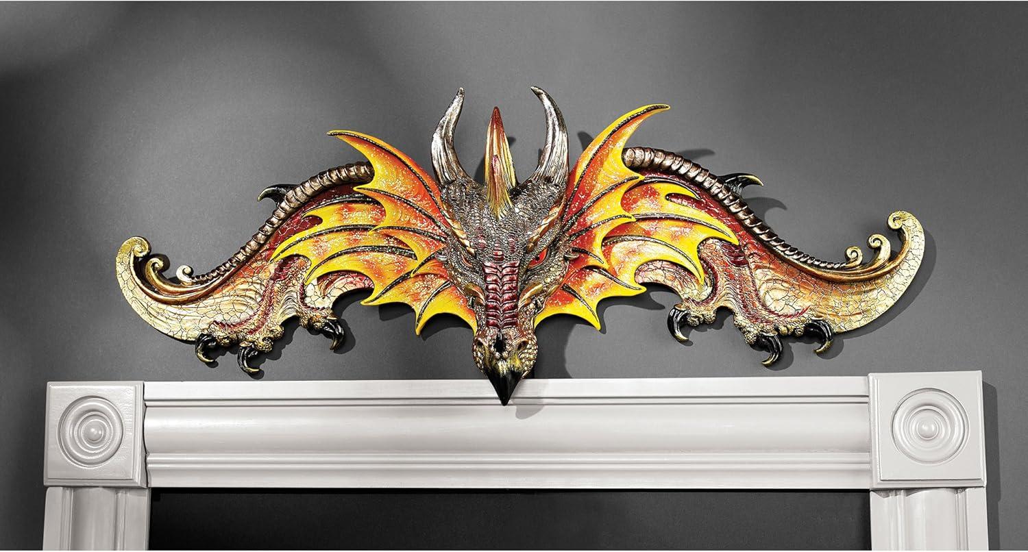 Design Toscano The Dragon of Kingsbridge Manor Pediment