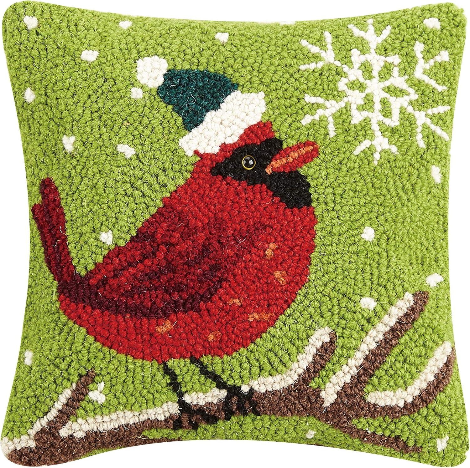 Mistletoe and Co. Throw Pillow