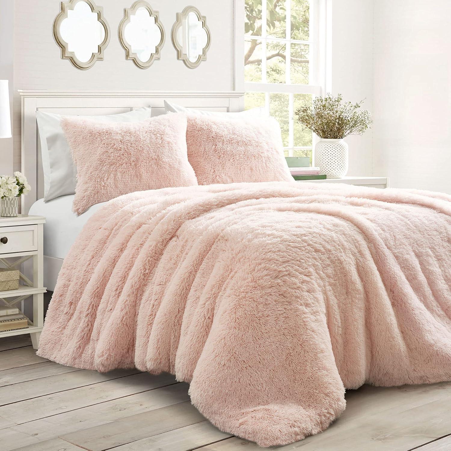 Lush Decor Reyna Microfiber 3 Piece Comforter Set