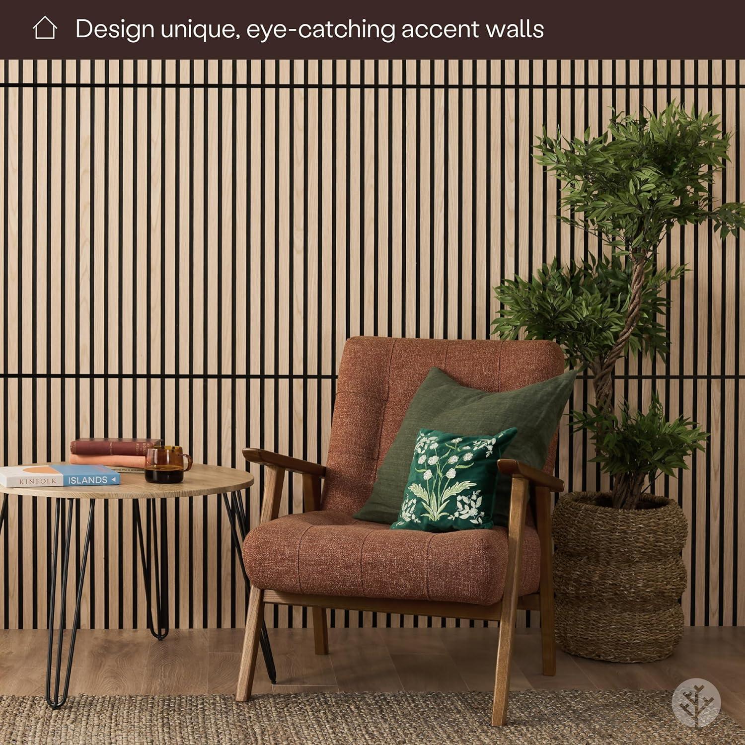 Luxury American Oak Acoustic Slat Wood Wall Panels | Original Slatpanel