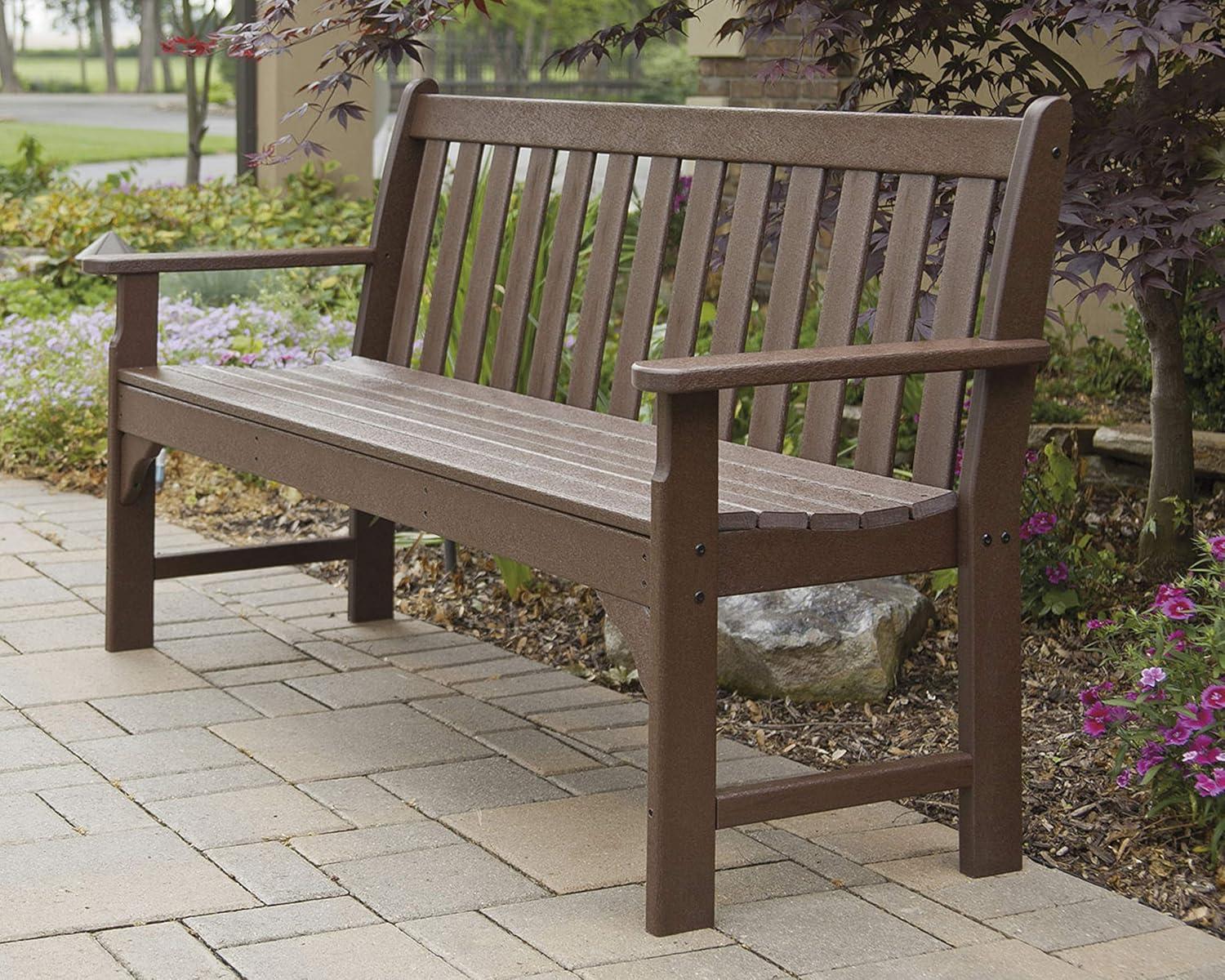 Elegant Teak 60" Vineyard Outdoor Bench