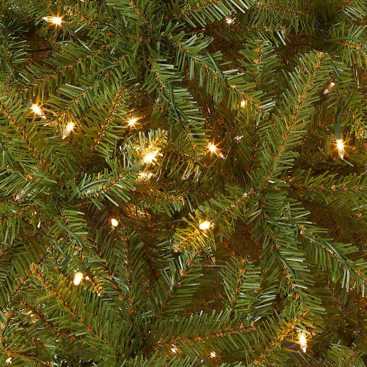 Prelit Dunhill Fir Artificial Christmas Tree Clear Lights - National Tree Company