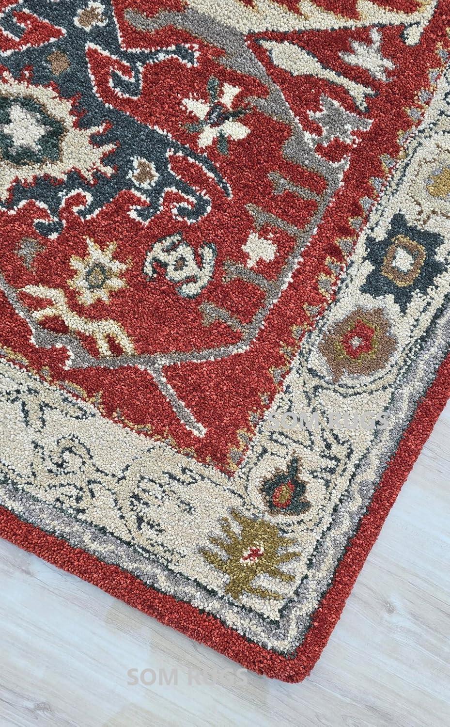 Channing Hand-Tufted Persian-Style Wool Rug