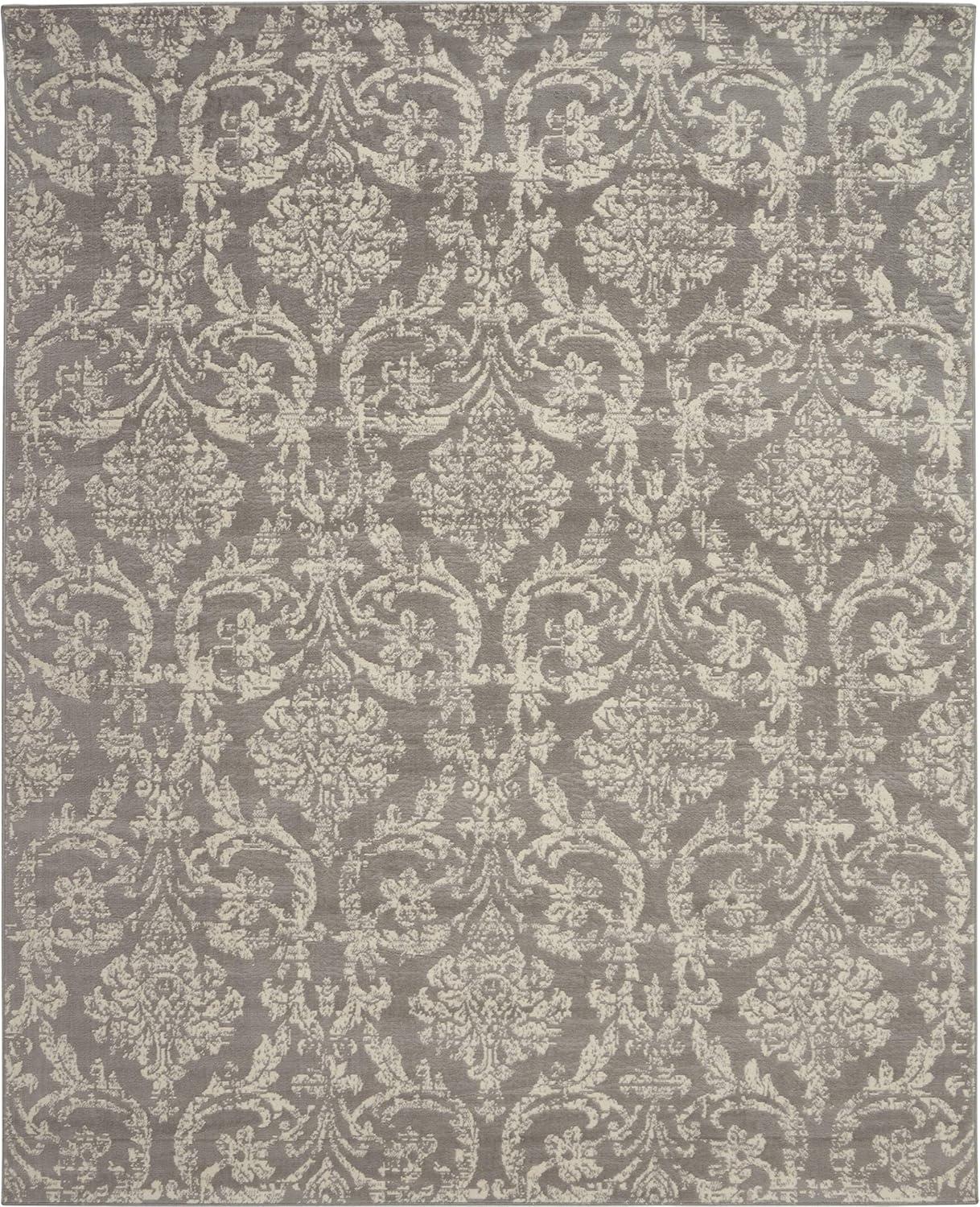 Nourison Jubilant Farmhouse Vintage Damask Area Rug