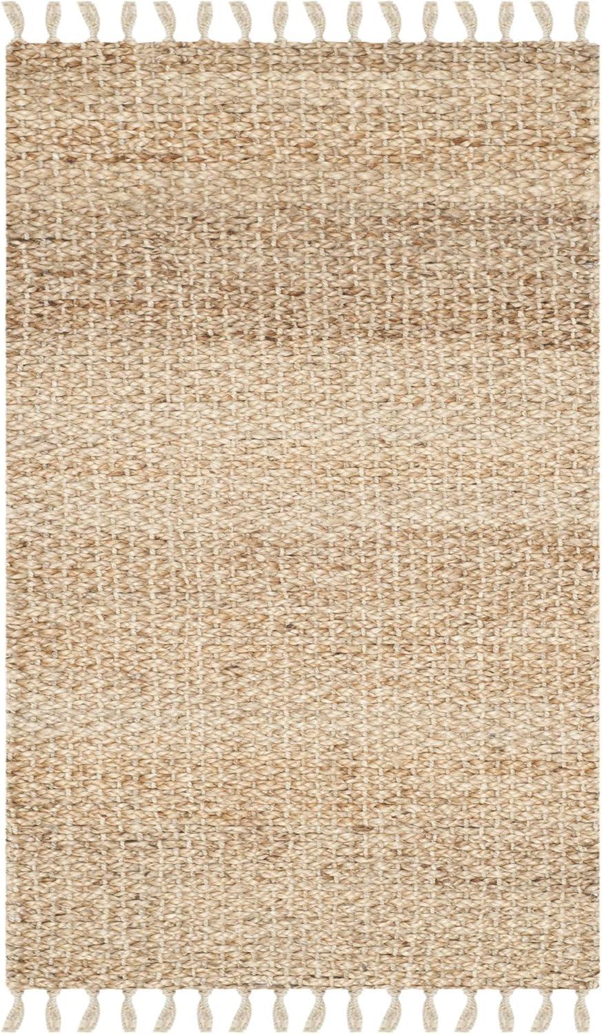 Natural Fiber NF733 Hand Woven Indoor Accent Rug - Natural - 3'x5' - Safavieh.