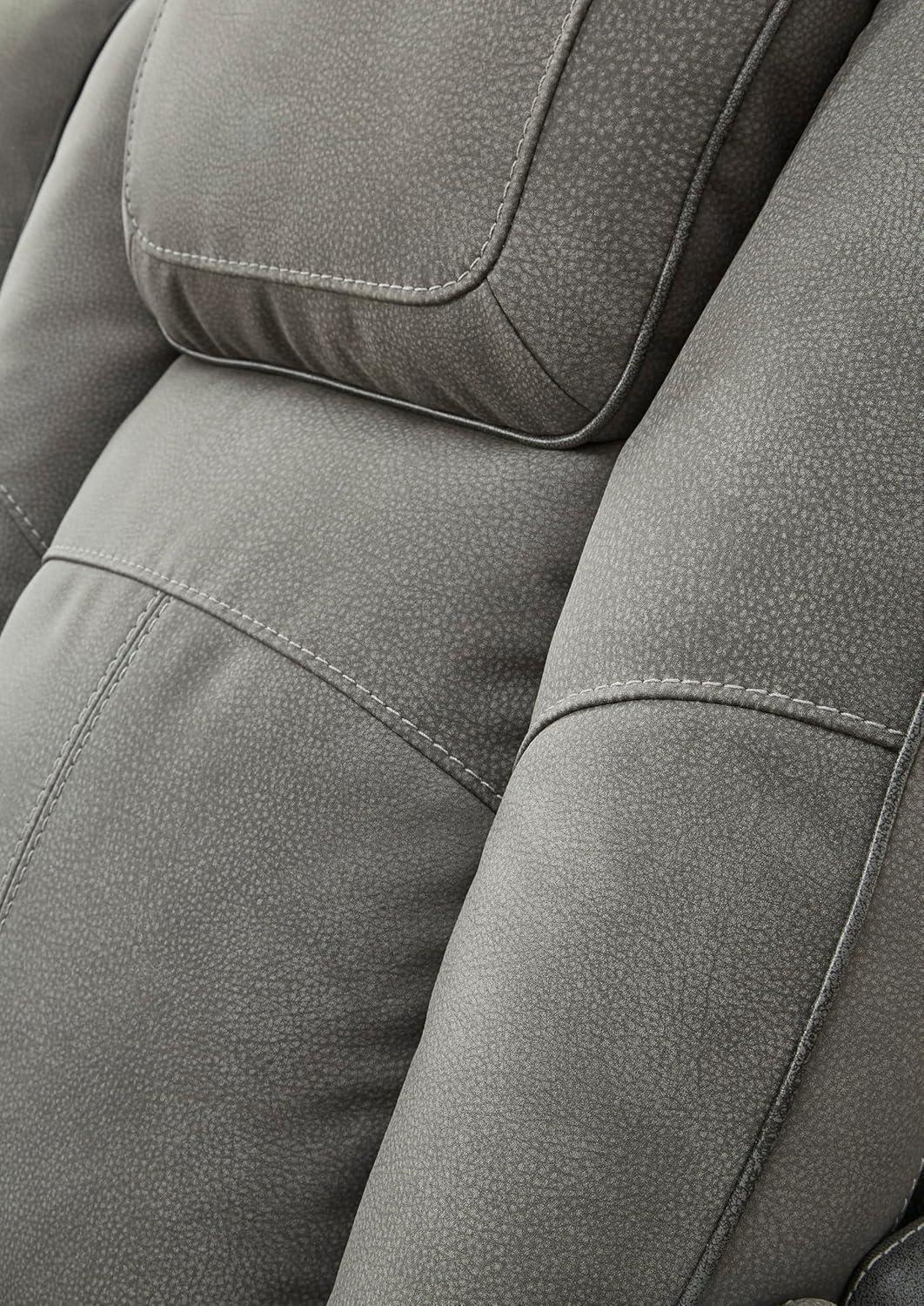 Signature Design by Ashley Next-Gen DuraPella Contemporary Power Reclining Loveseat with Adjustable Headrest