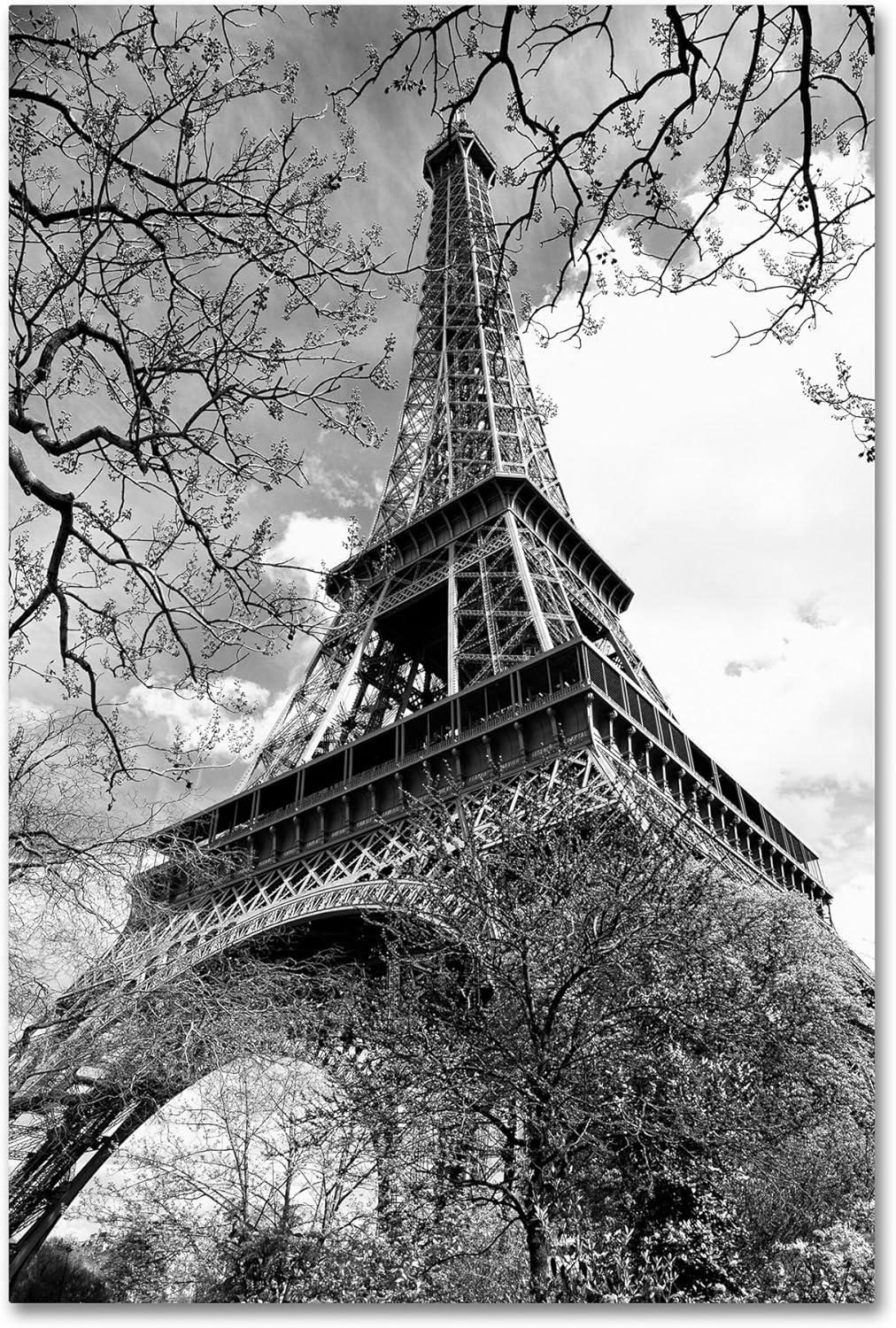 Trademark Fine Art -Philippe Hugonnard 'Eiffel Tower 2' Canvas Art - 16''x24''