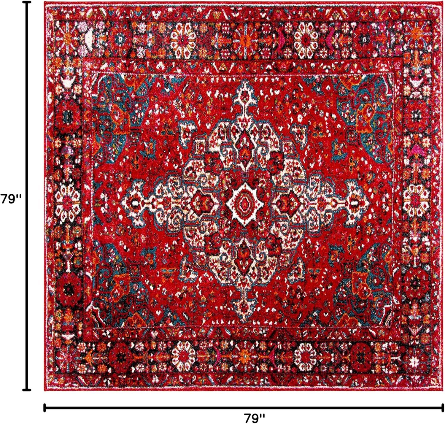 Vintage Hamadan VTH222 Power Loomed Area Rug  - Safavieh