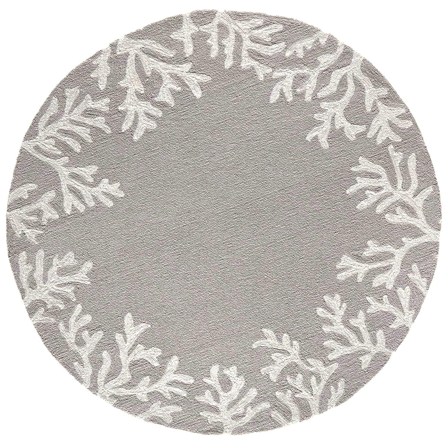 Coral Border Outdoor Rug